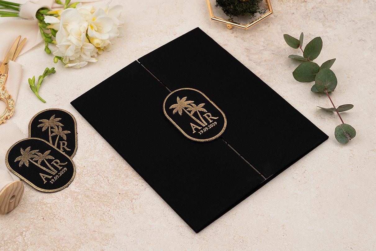Back Custom Invitation Cards – Luxury Bags