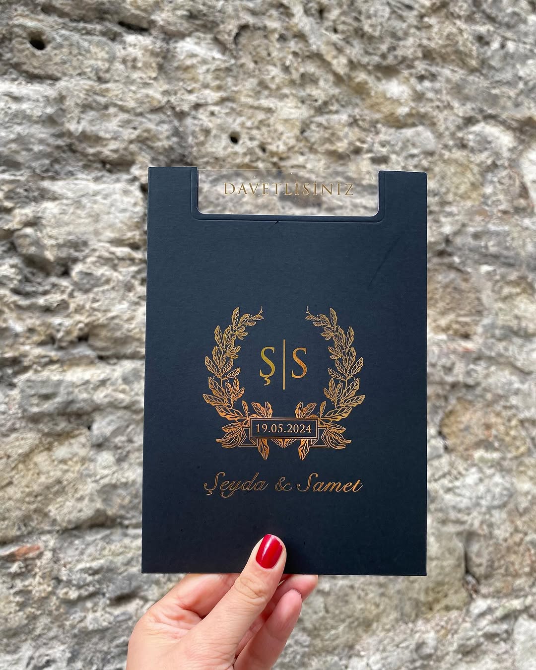 Transparent Wedding Invitation