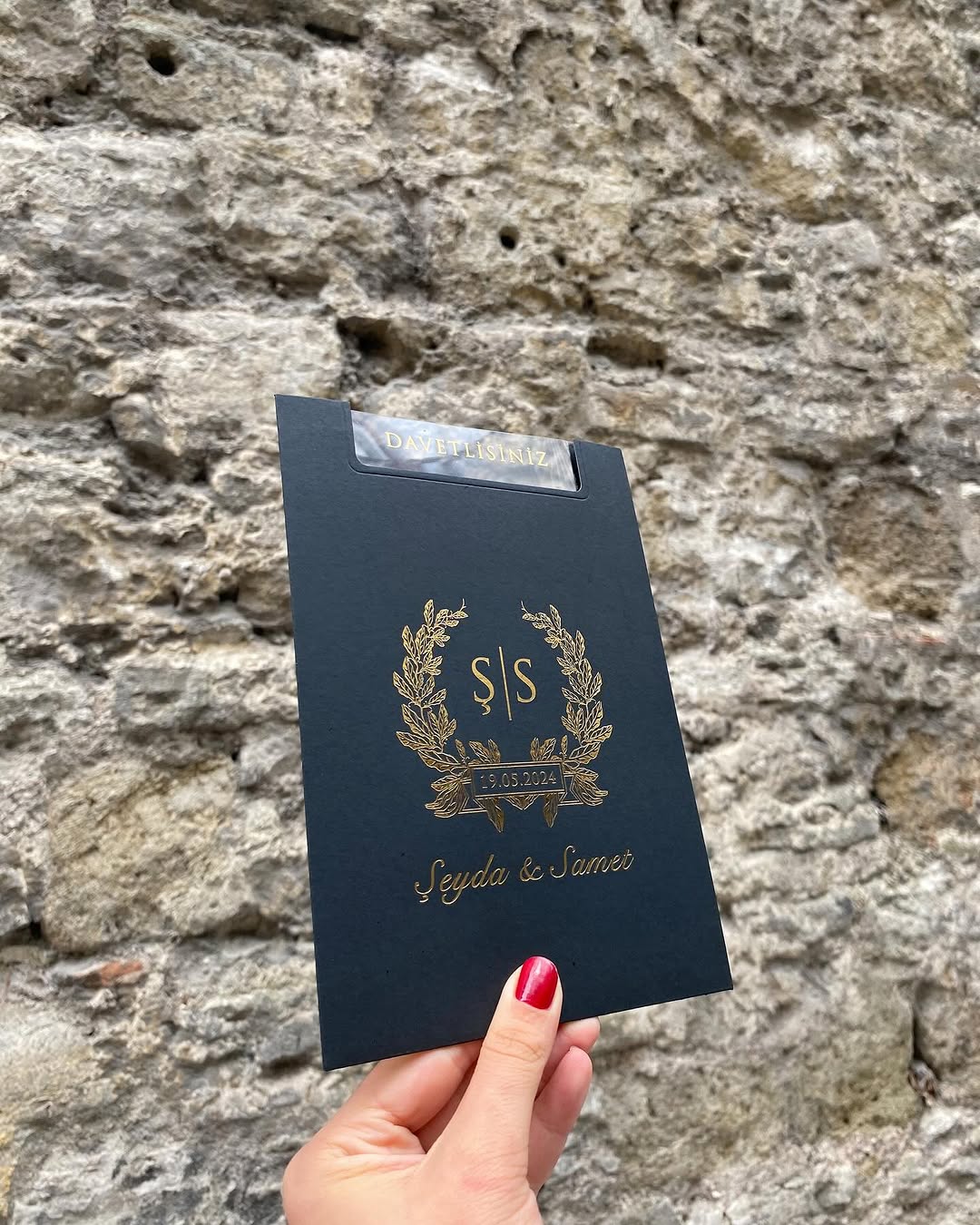 Transparent Wedding Invitation