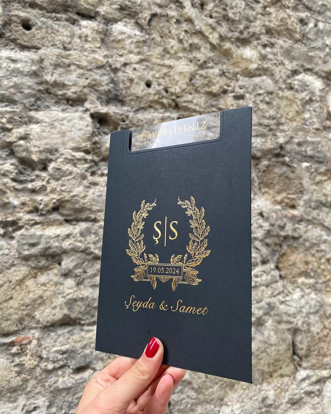 Transparent Wedding Invitation