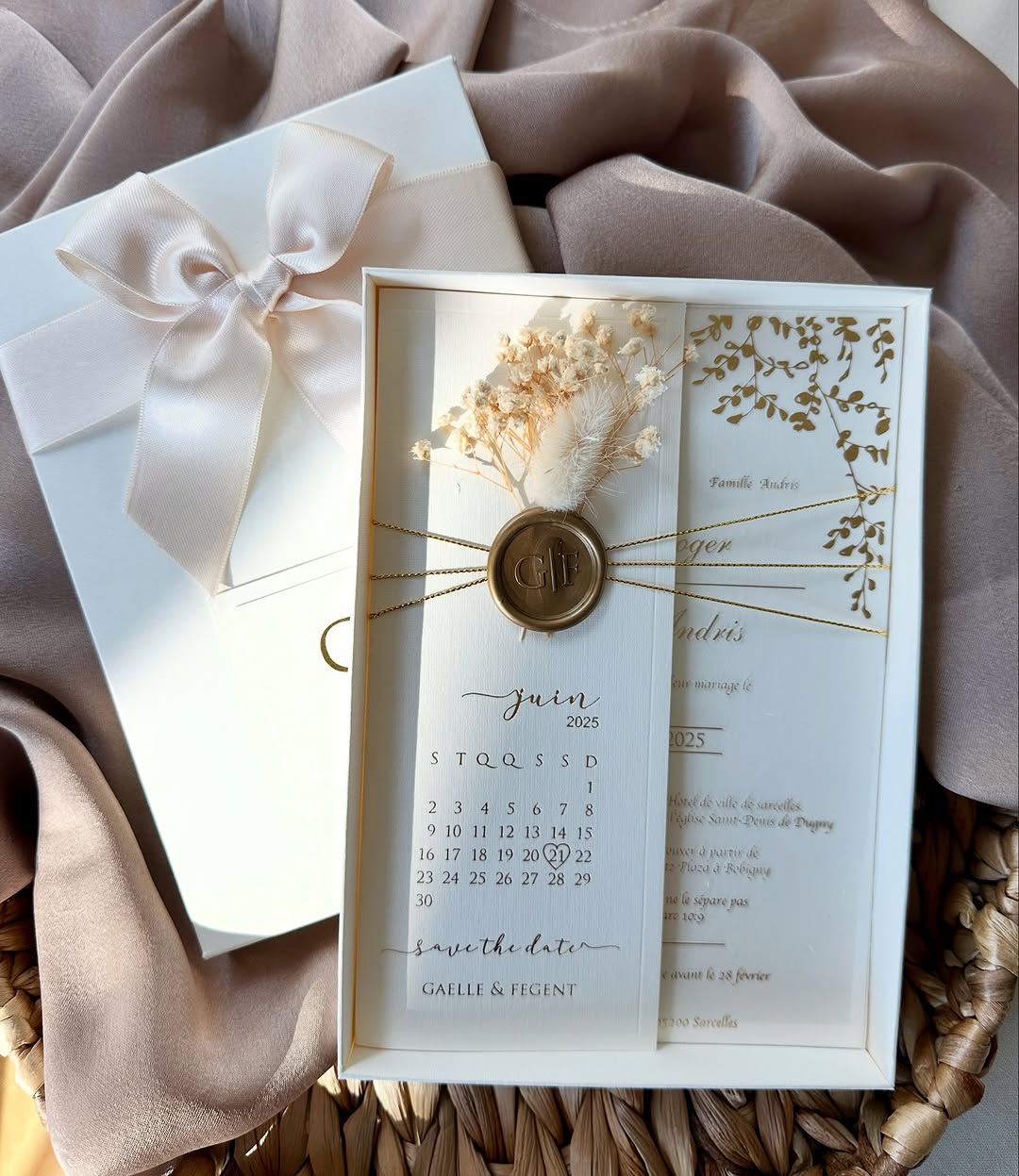 Luxury Boxed Invitation