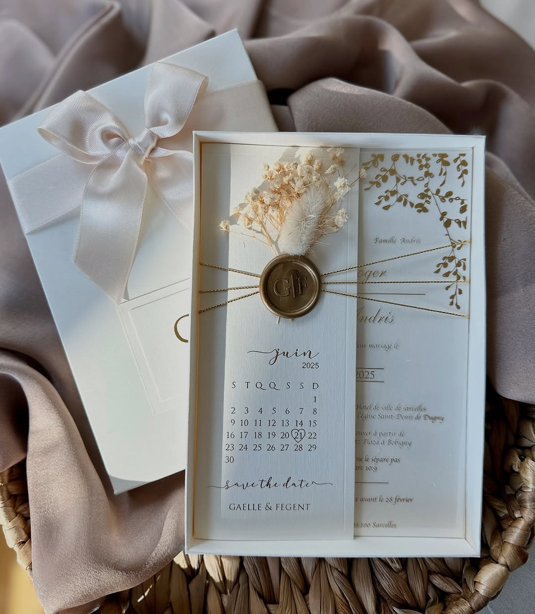 Luxury Boxed Invitation