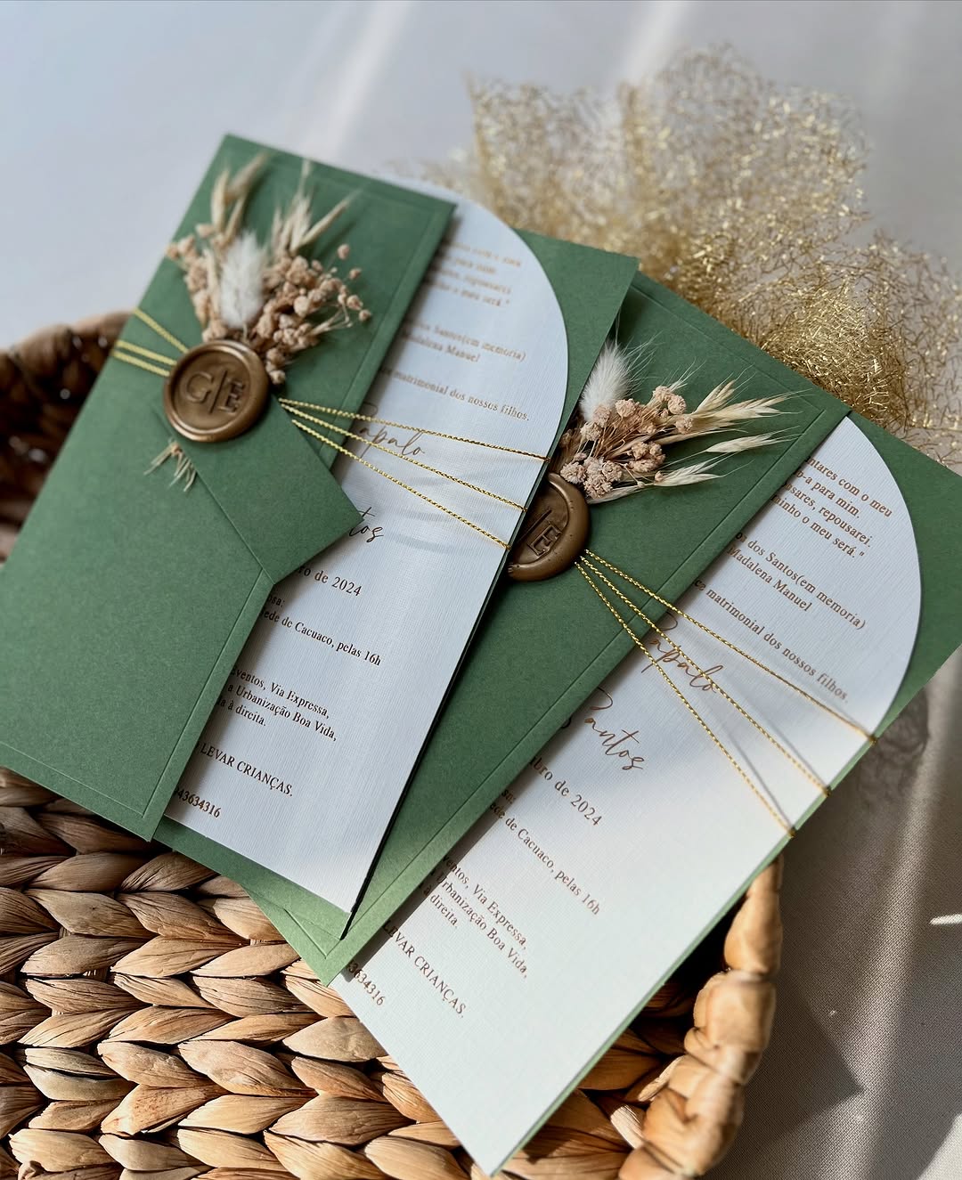 💌 Beautiful Wedding Invitation with Elegant Envelope