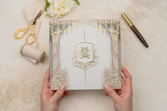 White Custom Invitation Cards – Luxury Bags