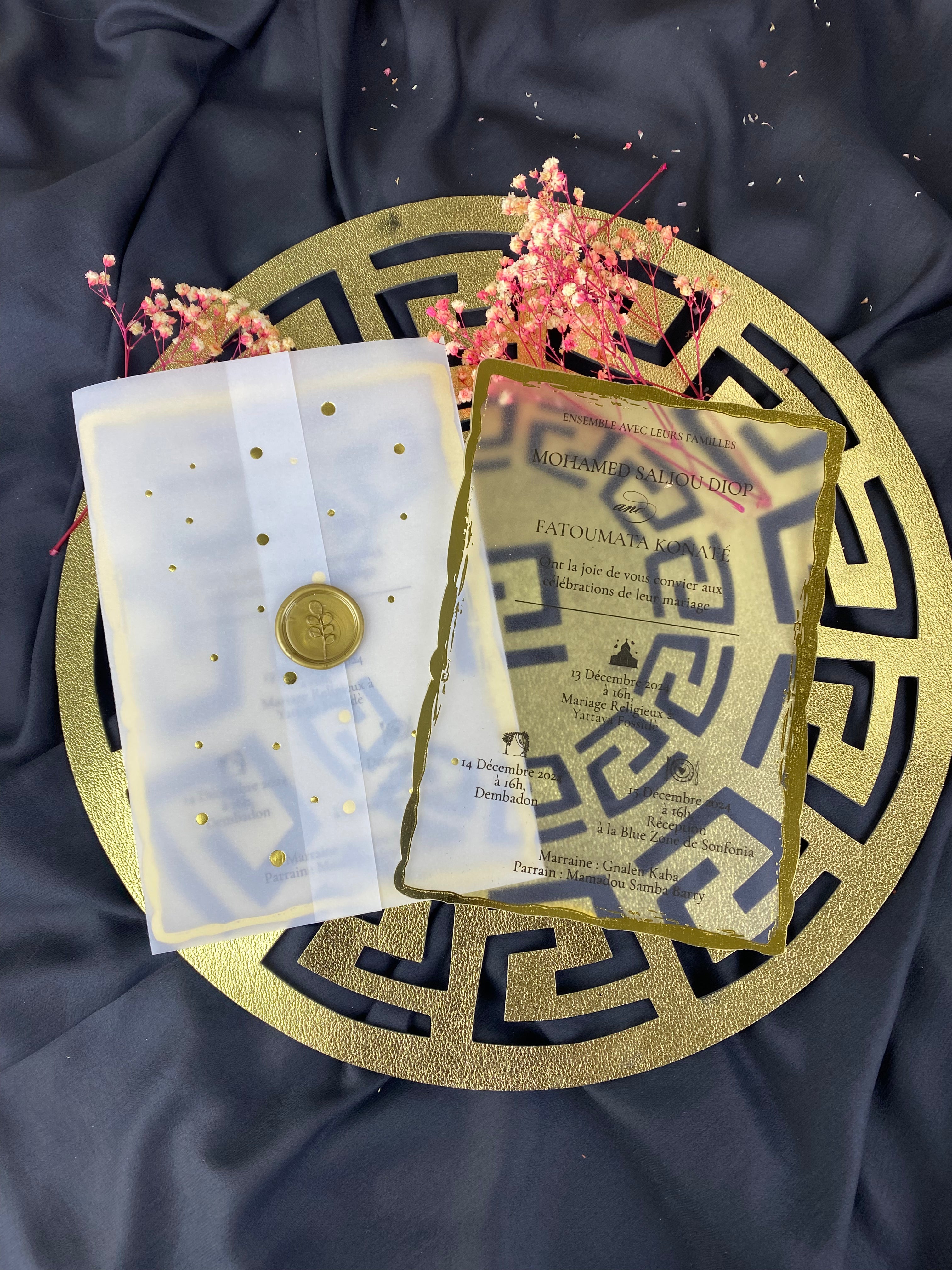 Elegant and Refined Invitation