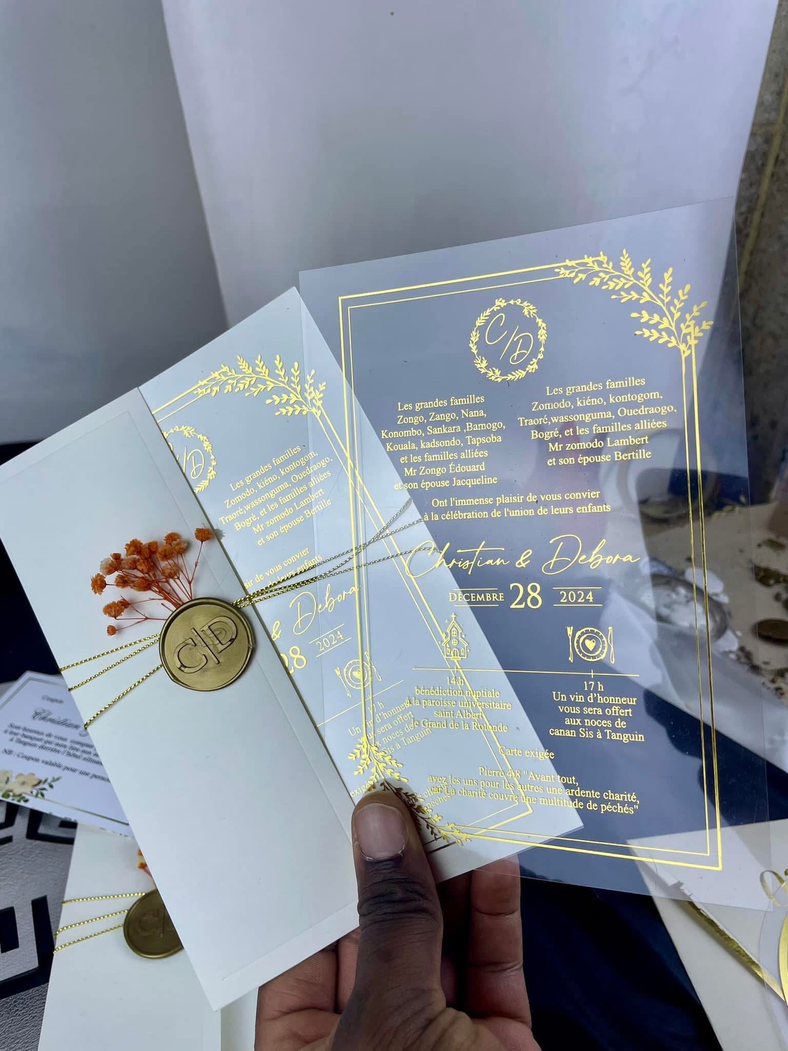 Elegant and Refined Invitation