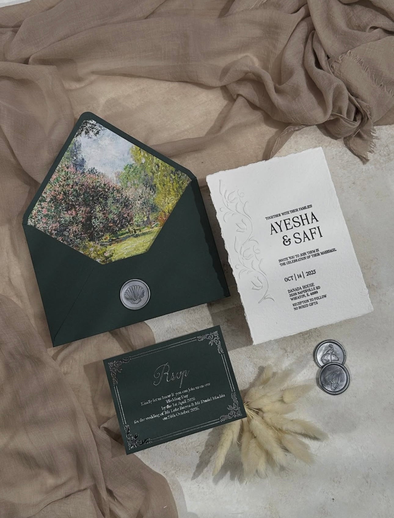 Luxury Wedding invitation