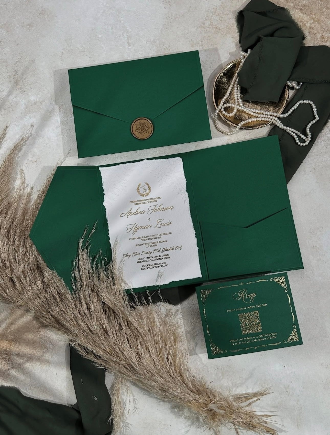 Luxury Wedding invitation