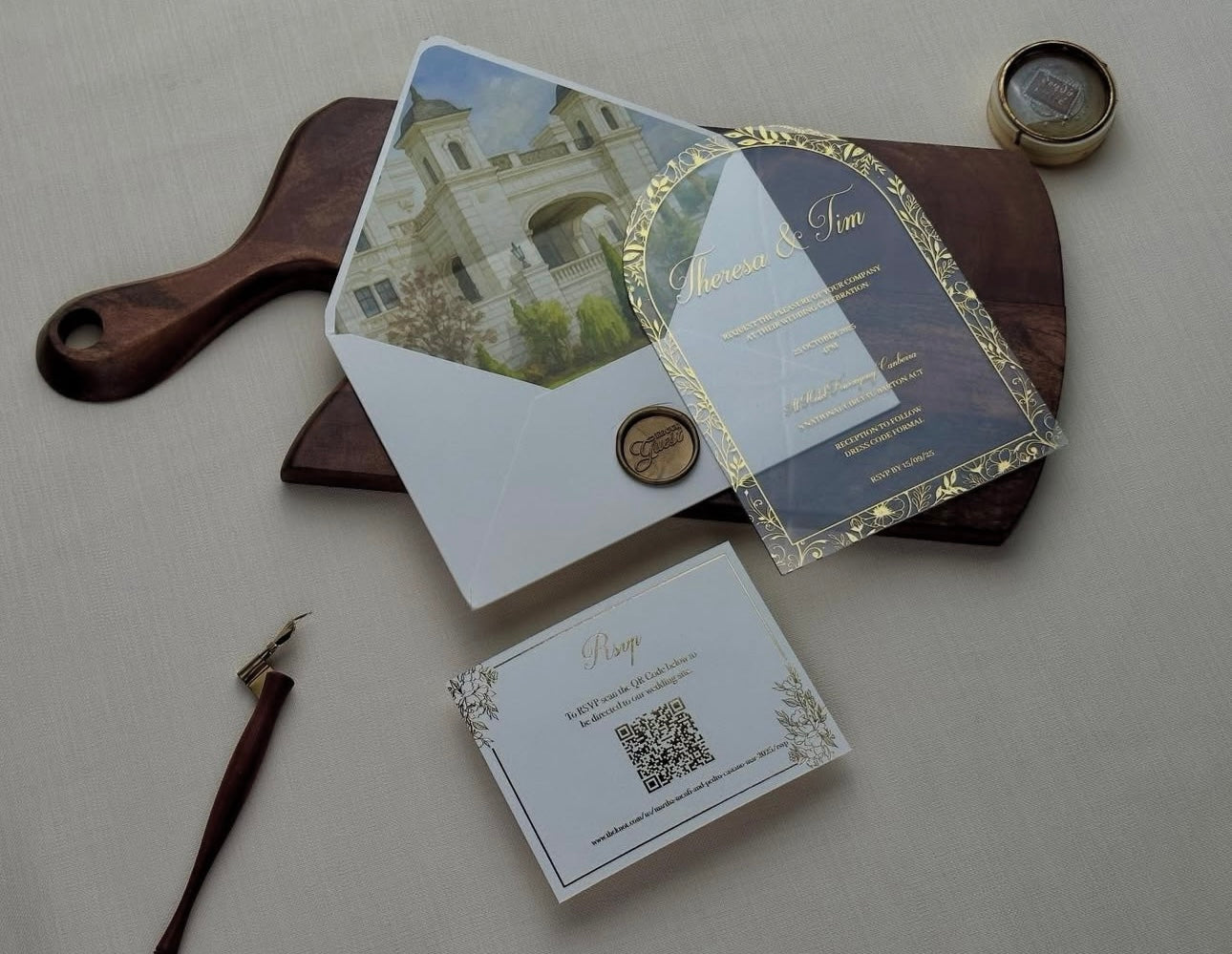 Luxury Wedding invitation