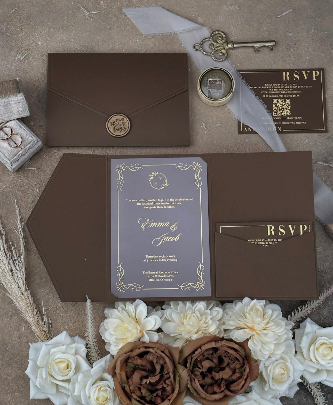 Luxury Wedding invitation