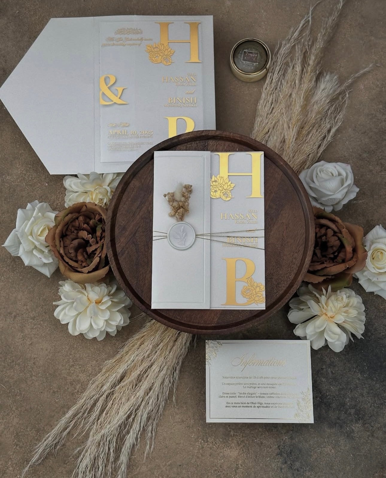 Luxury Wedding invitation