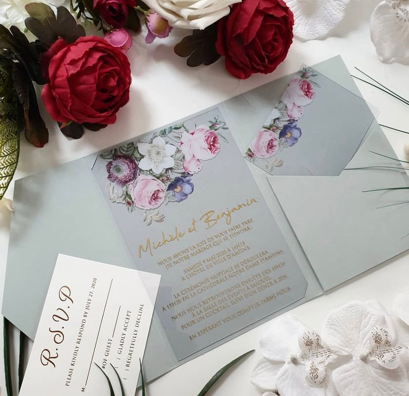 Luxury Acrylic Invitation