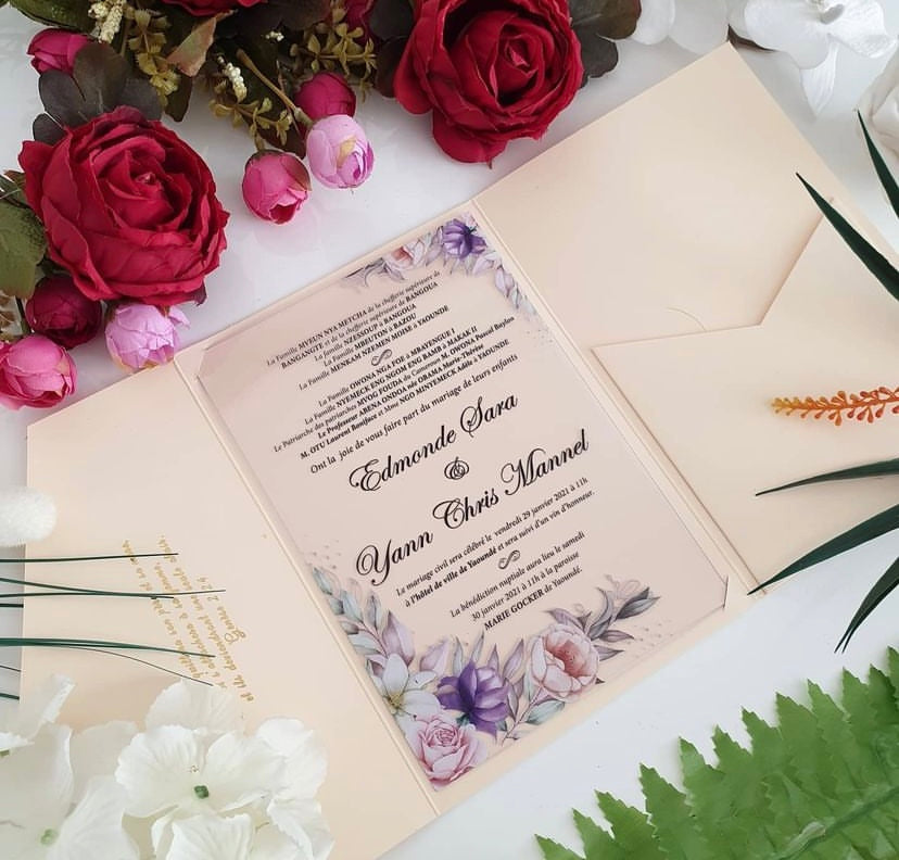 Luxury Acrylic Invitation