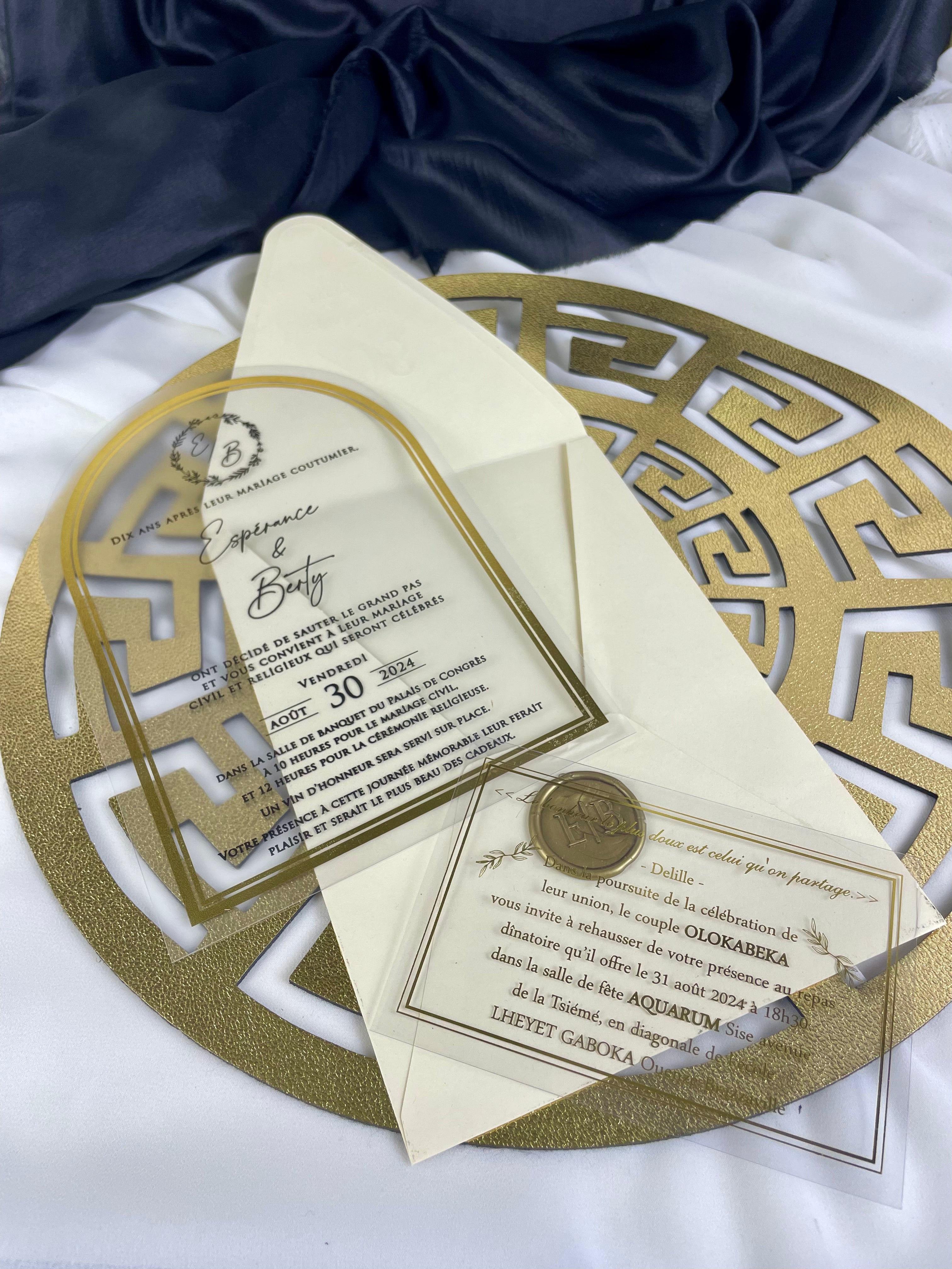 Elegant and Refined Invitation