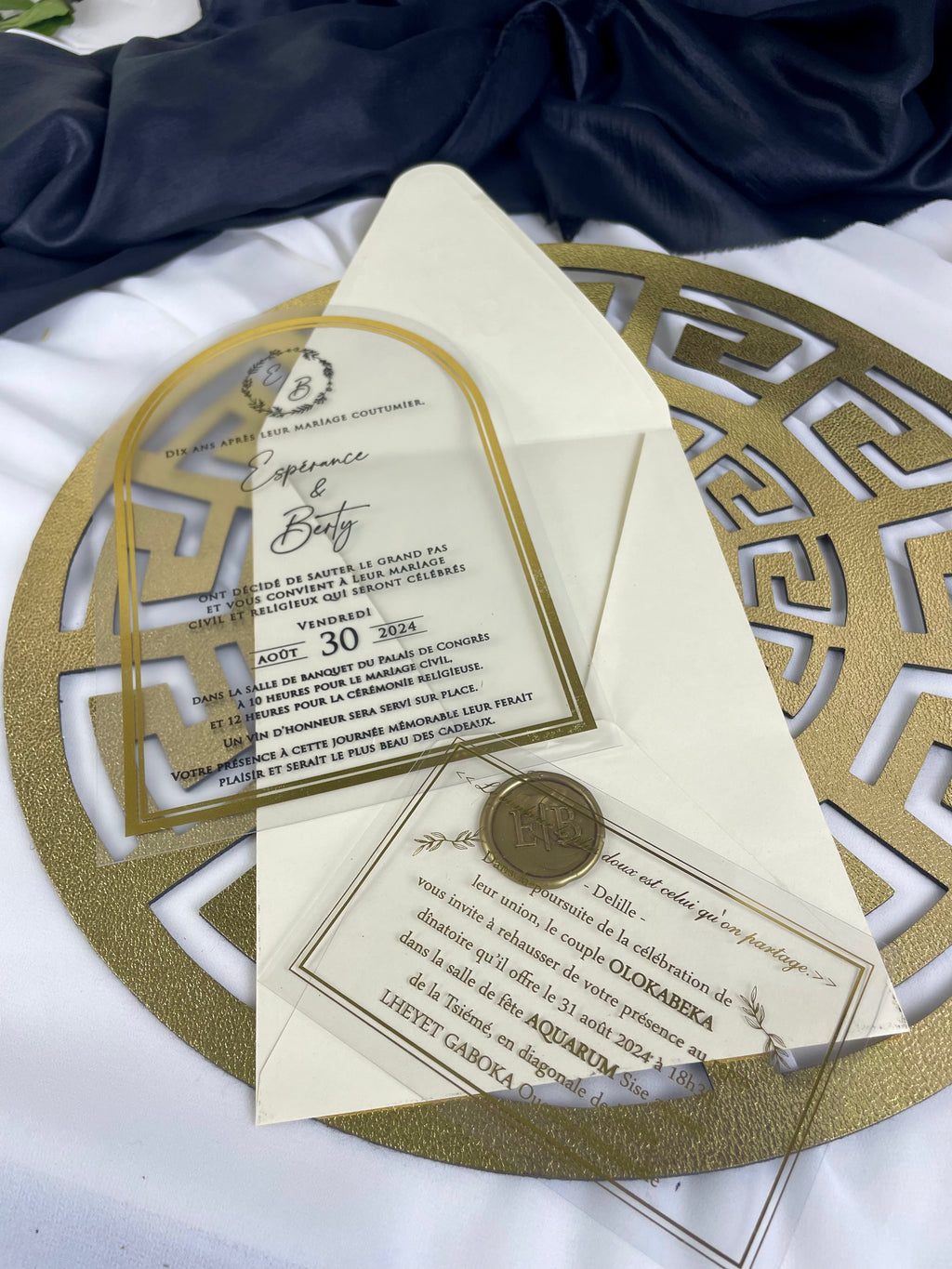 Elegant and Refined Invitation