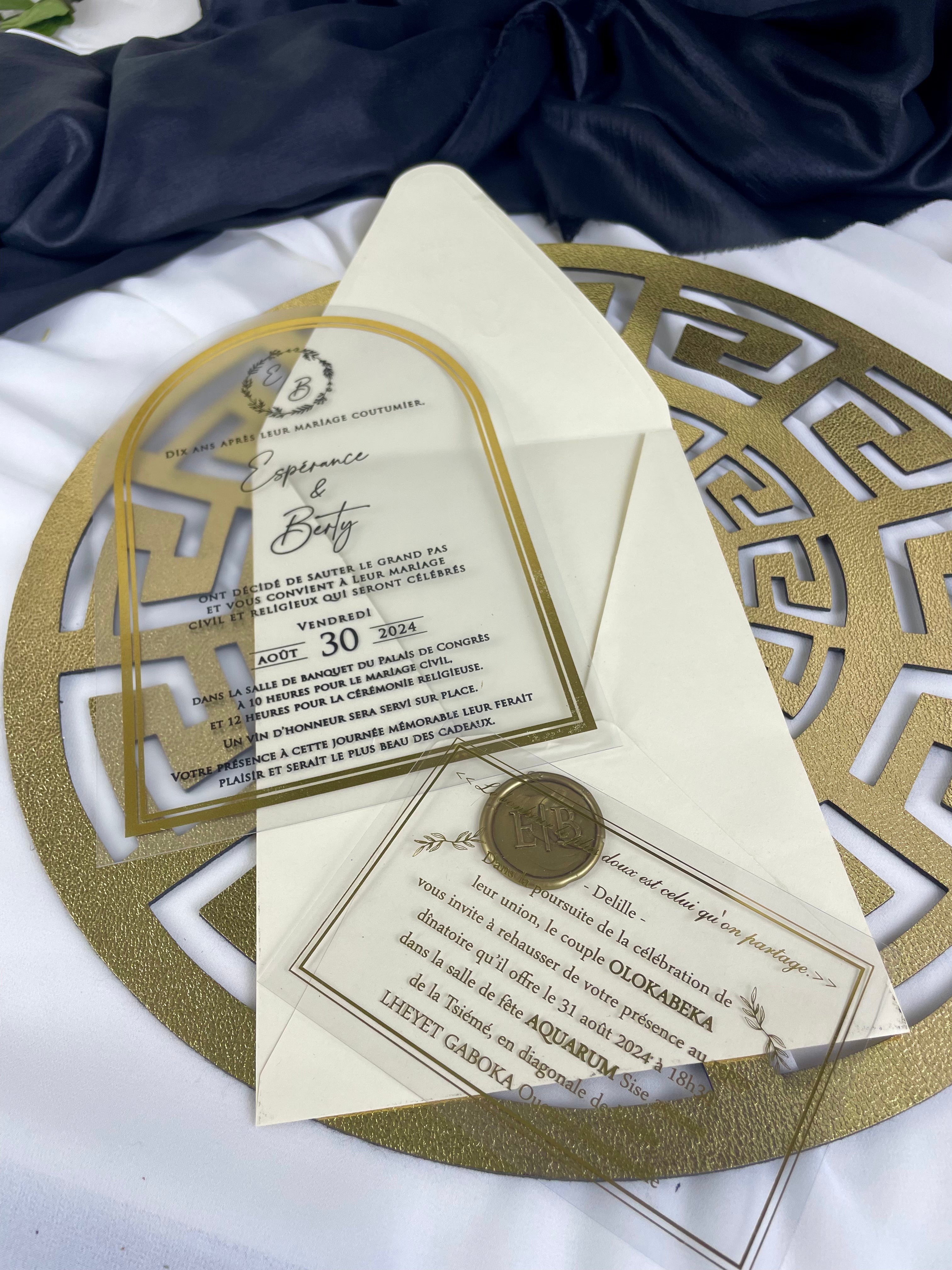 Elegant and Refined Invitation