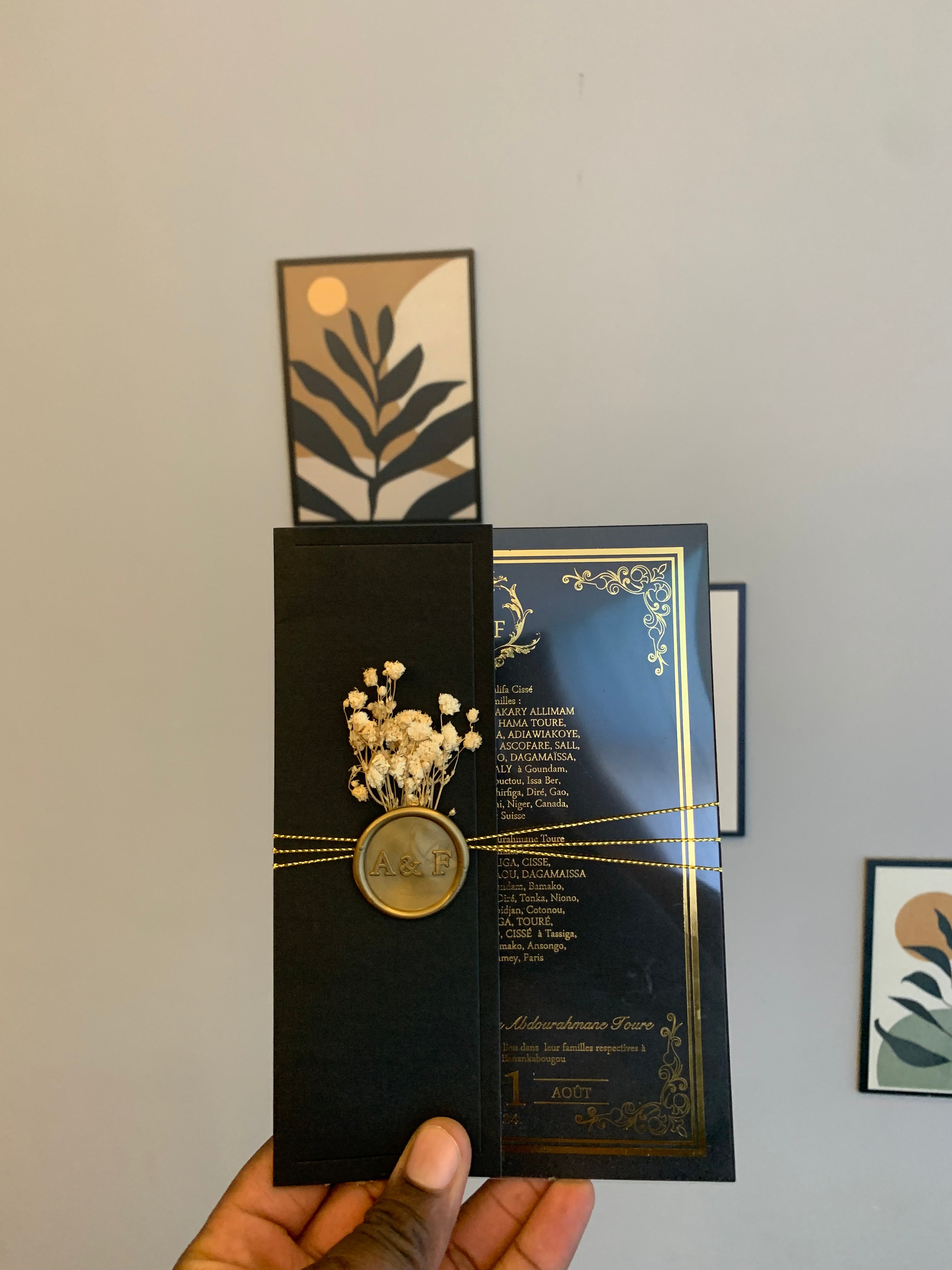 Elegant and Refined Invitation