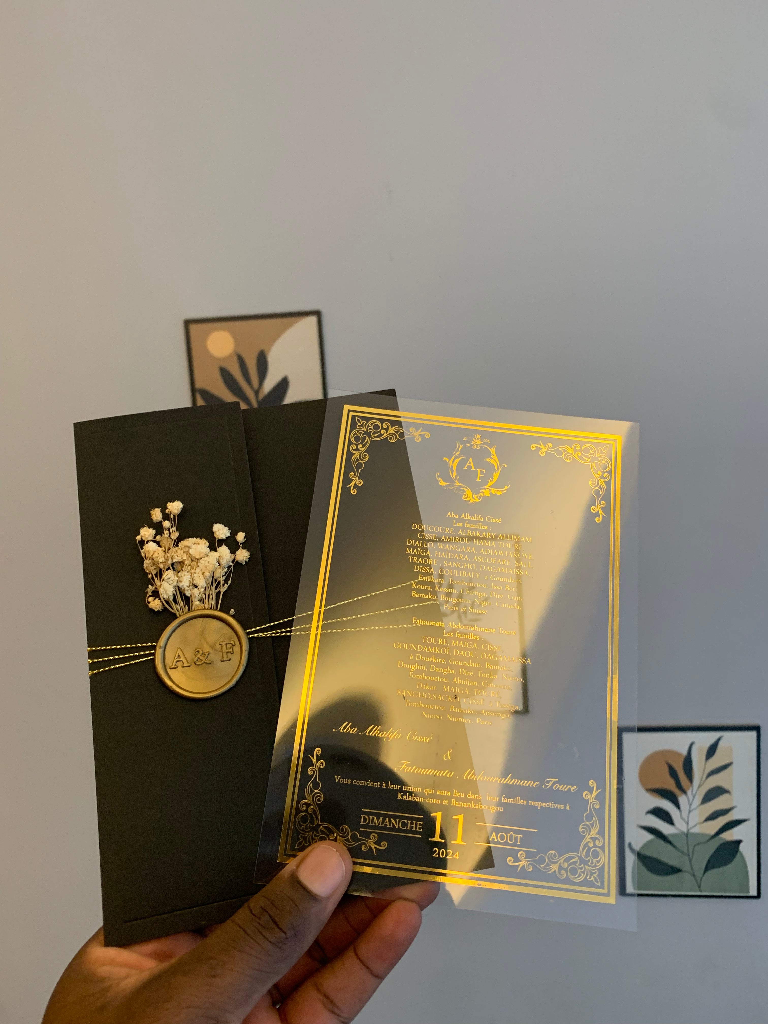 Elegant and Refined Invitation