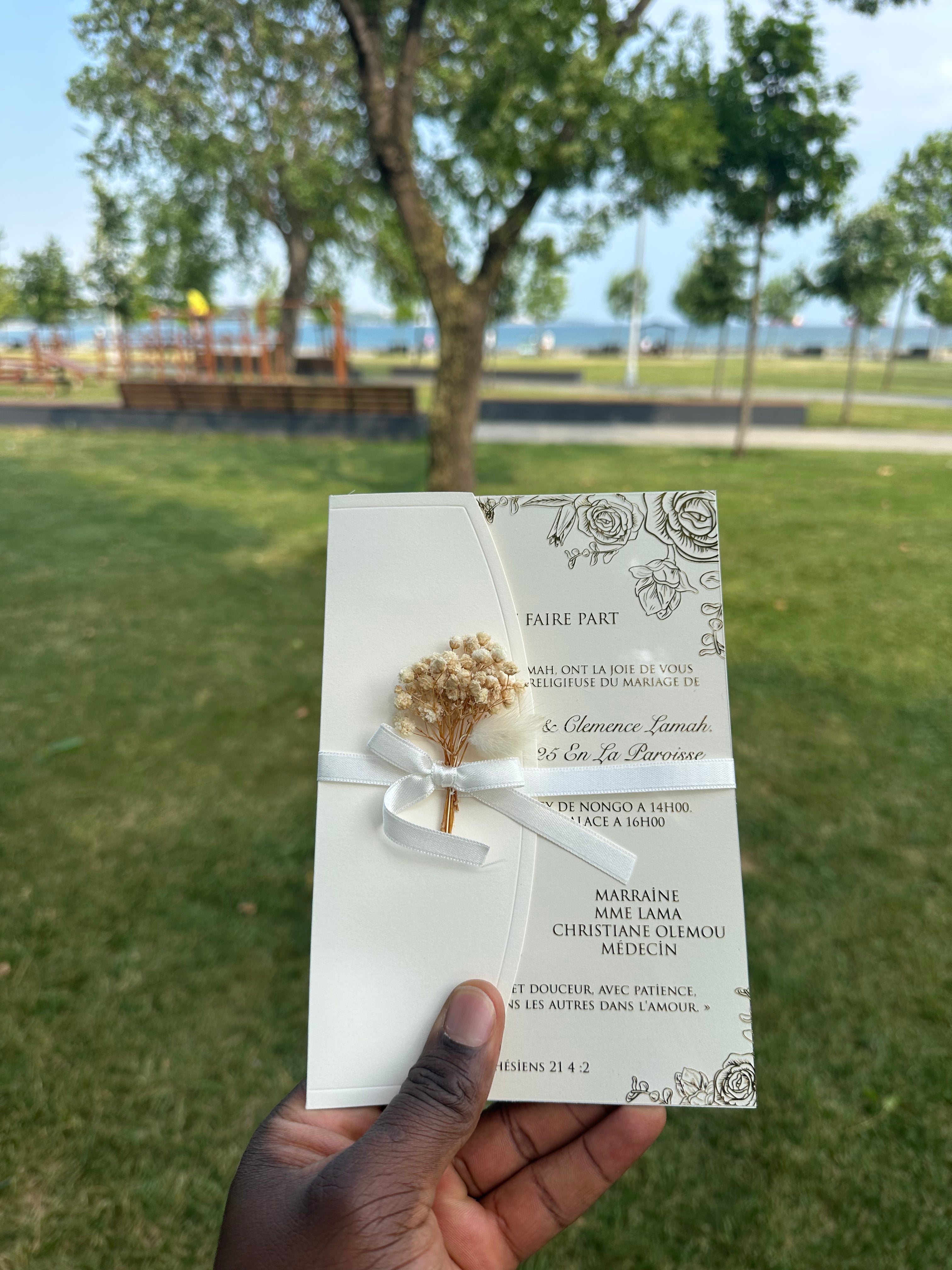 Elegant and Refined Invitation