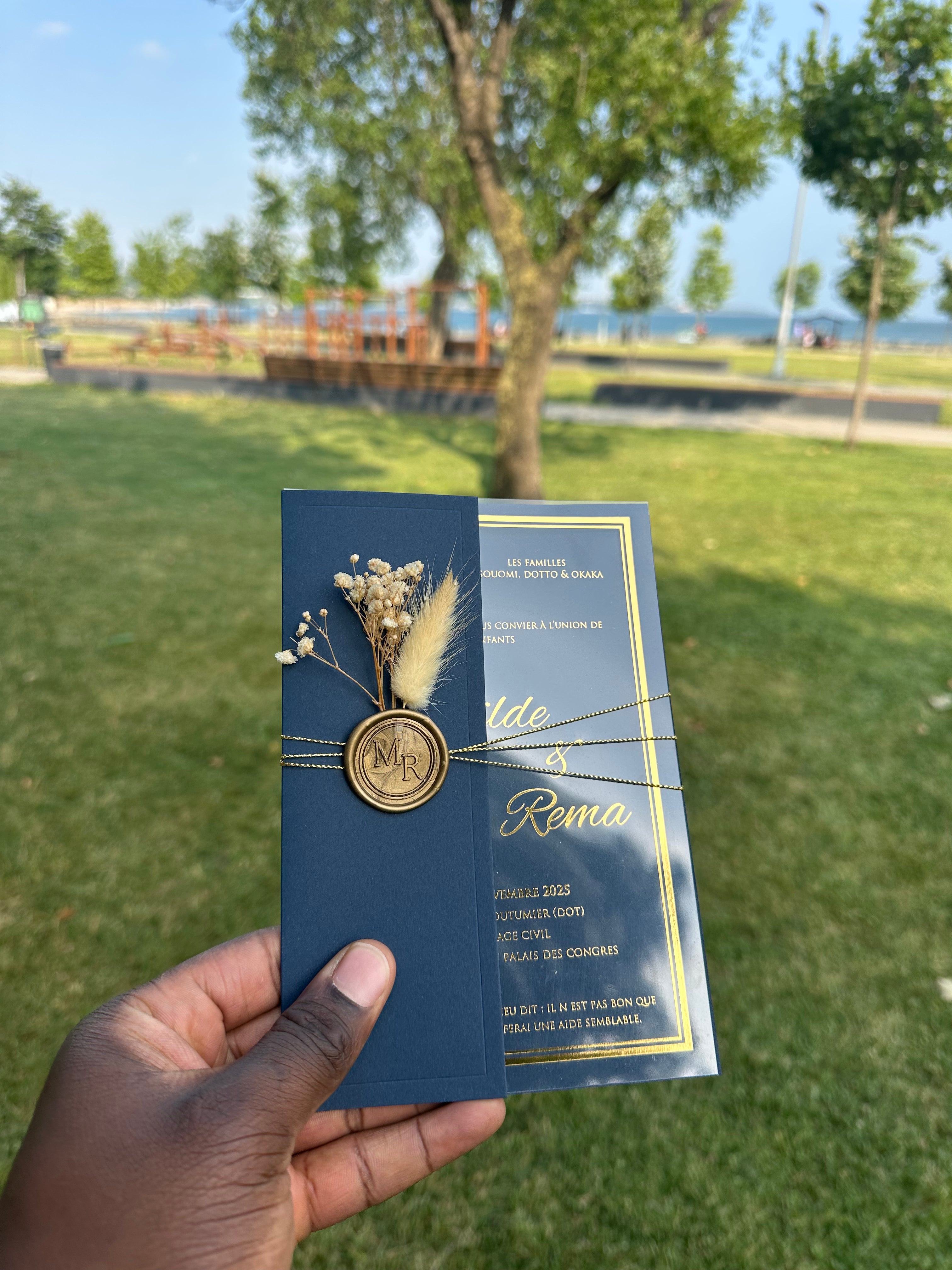 Elegant and Refined Invitation