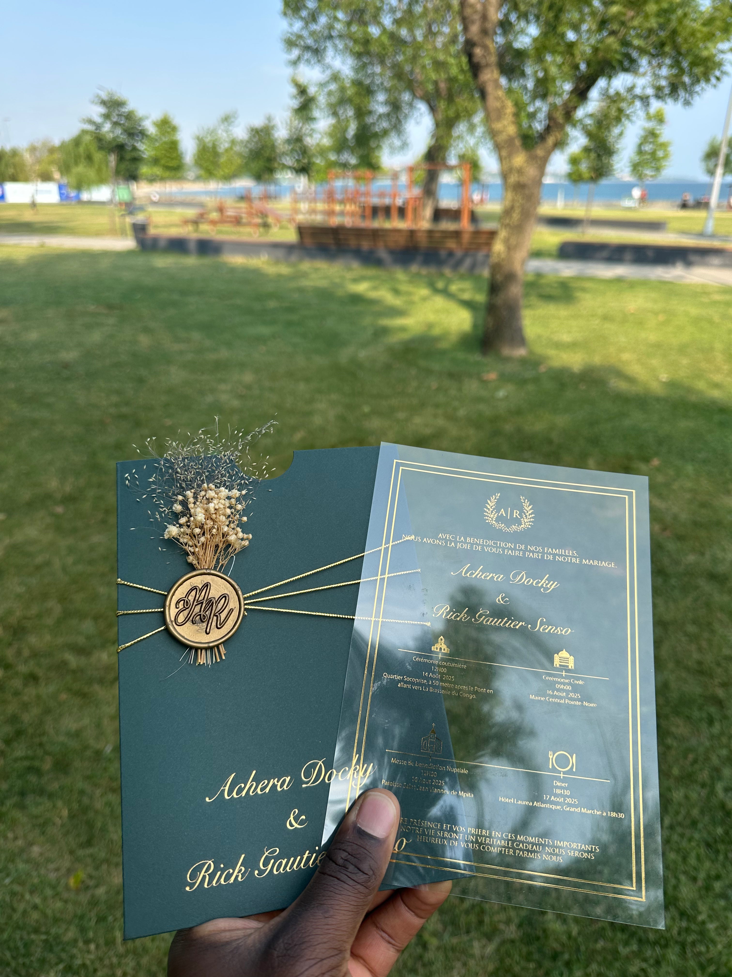 Elegant and Refined Invitation