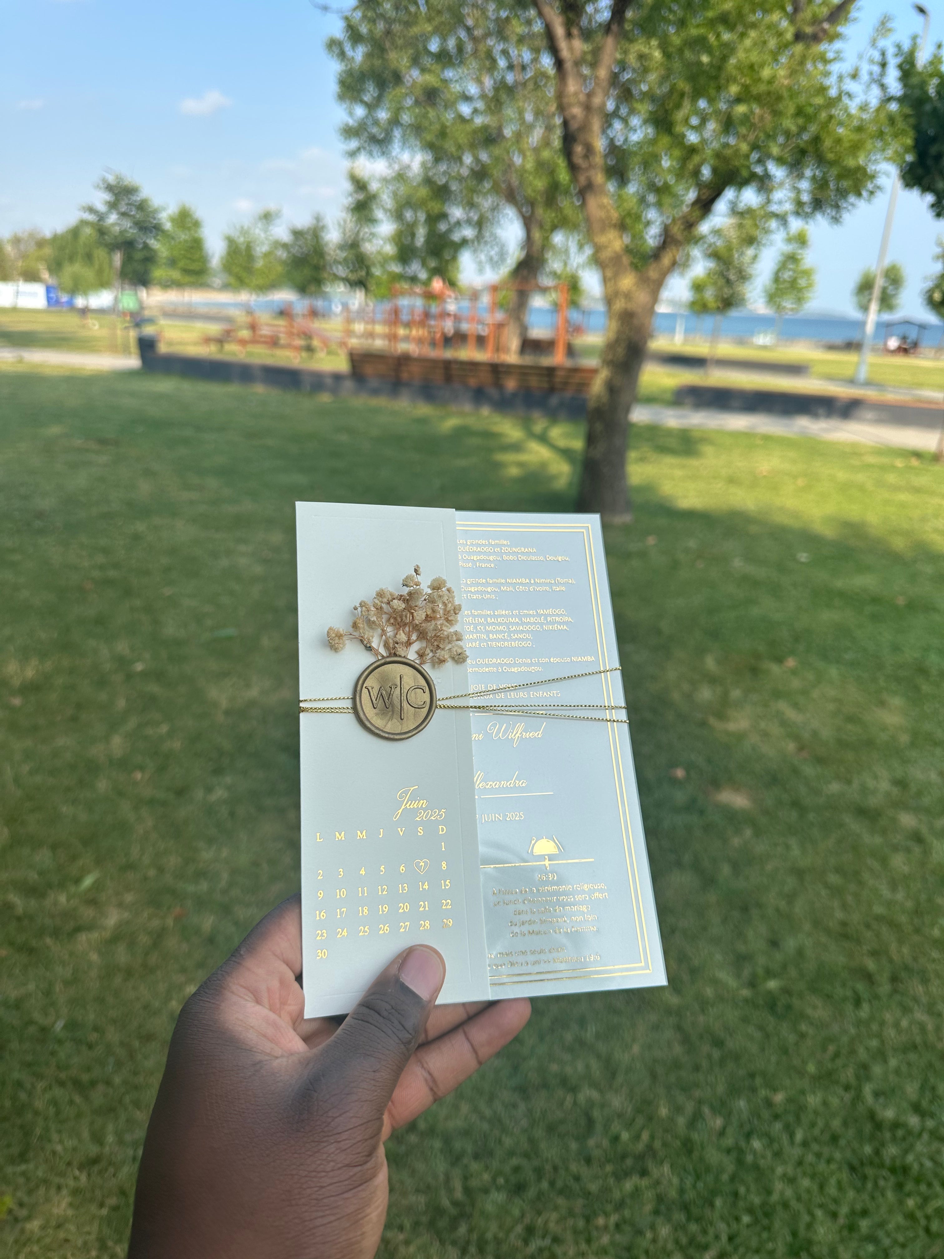 Elegant and Refined Invitation