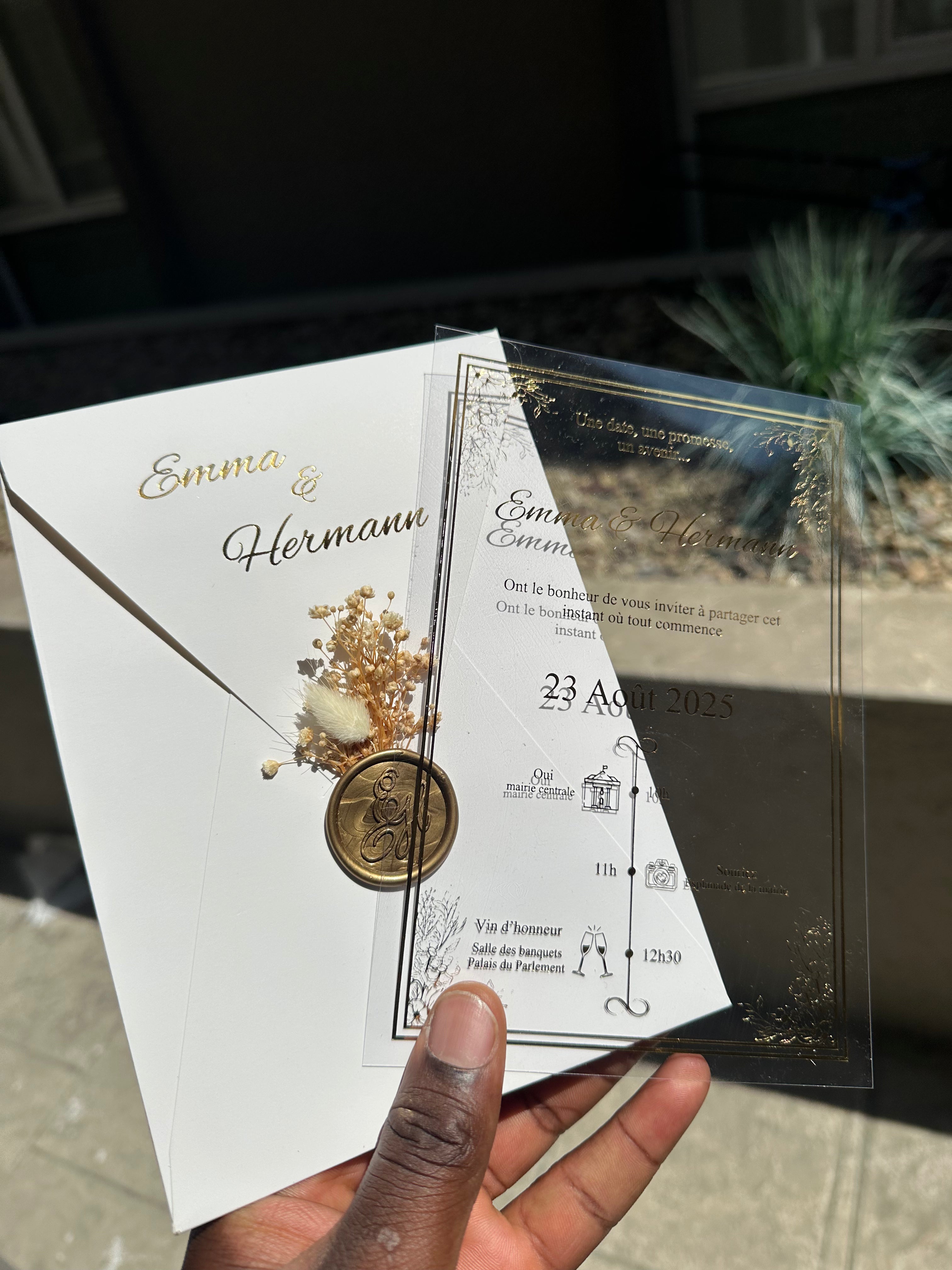 Elegant and Refined Invitation