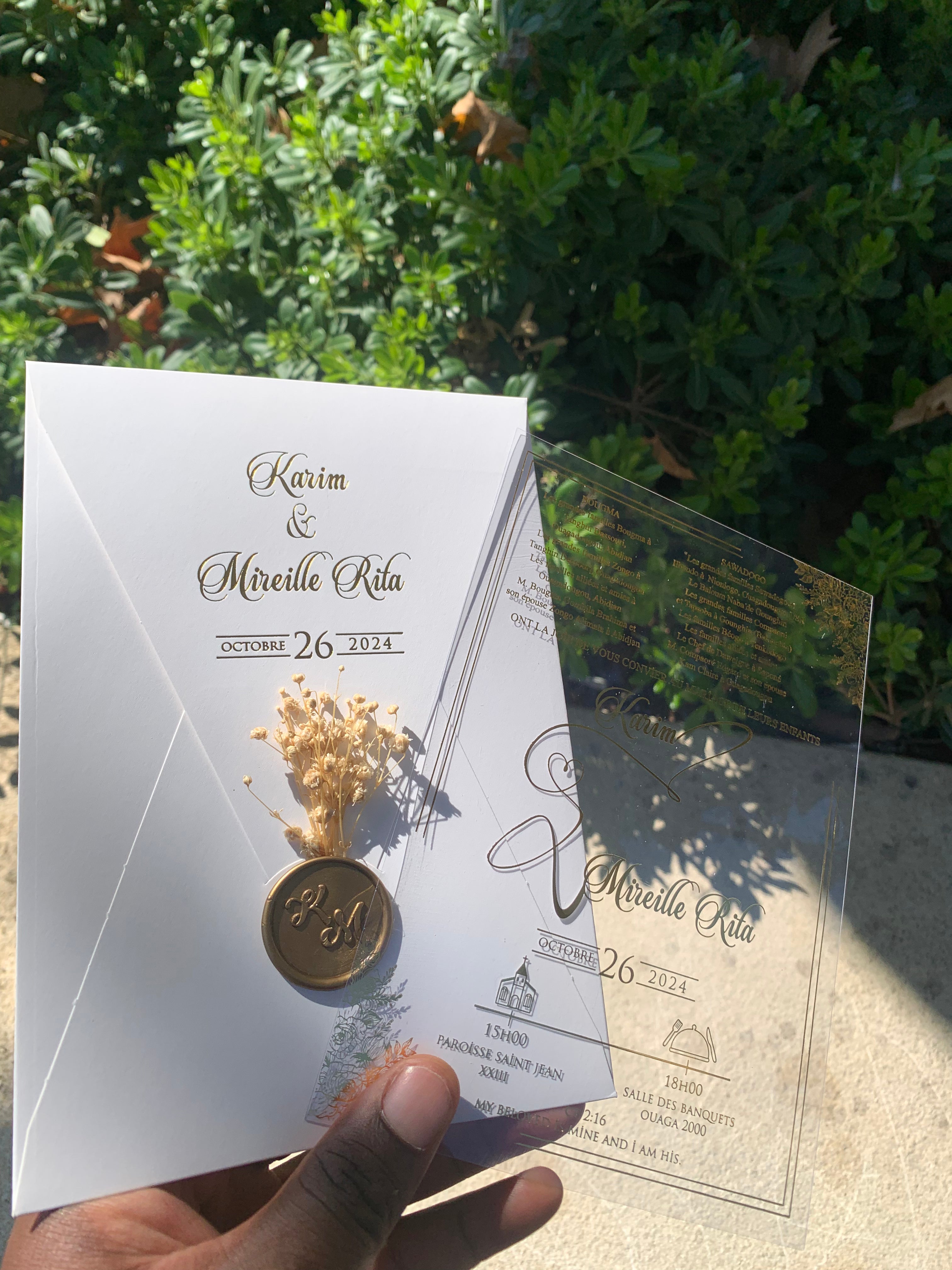 Elegant and Refined Invitation