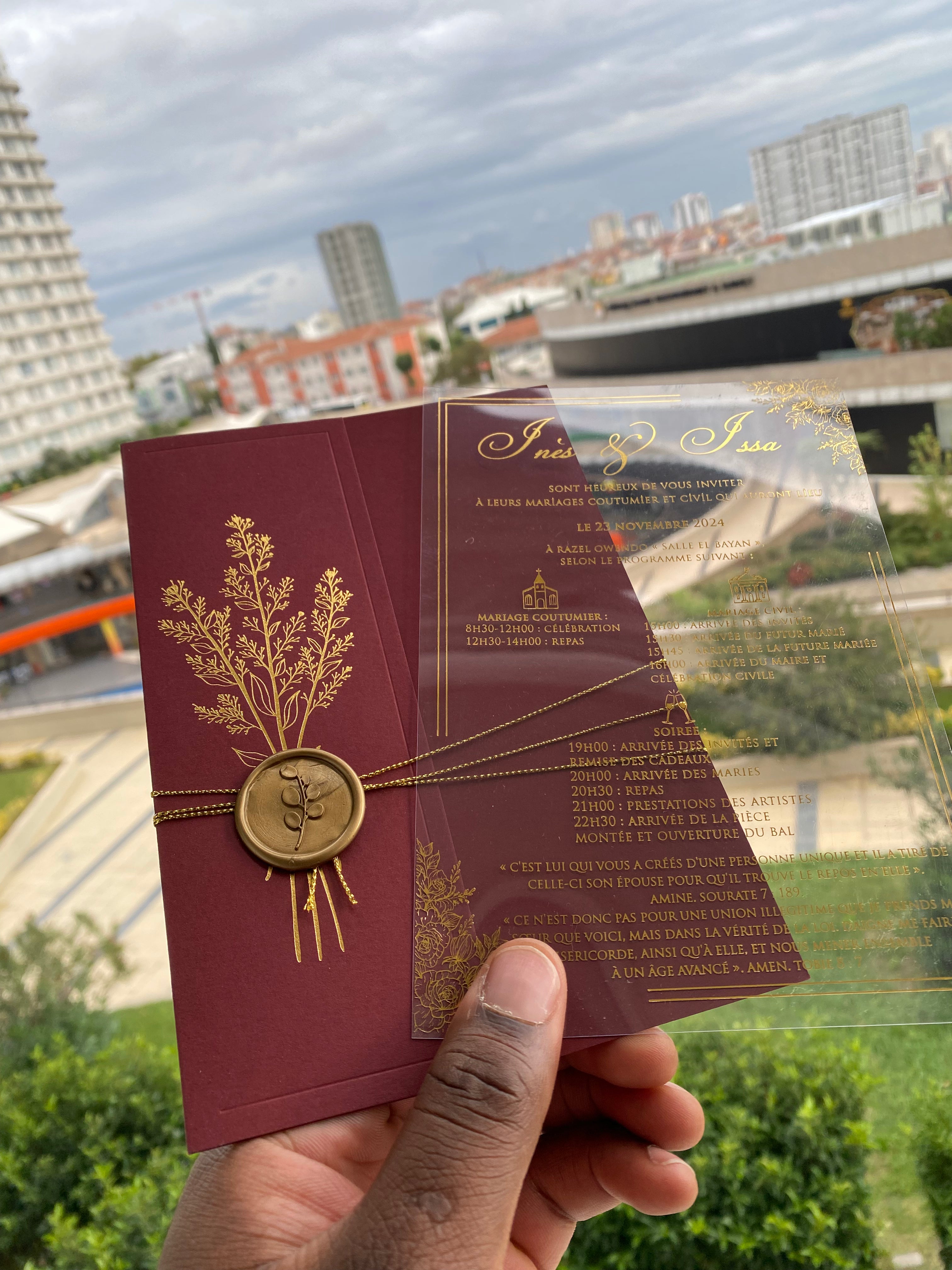 Elegant and Refined Invitation