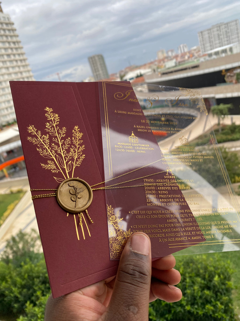 Elegant and Refined Invitation