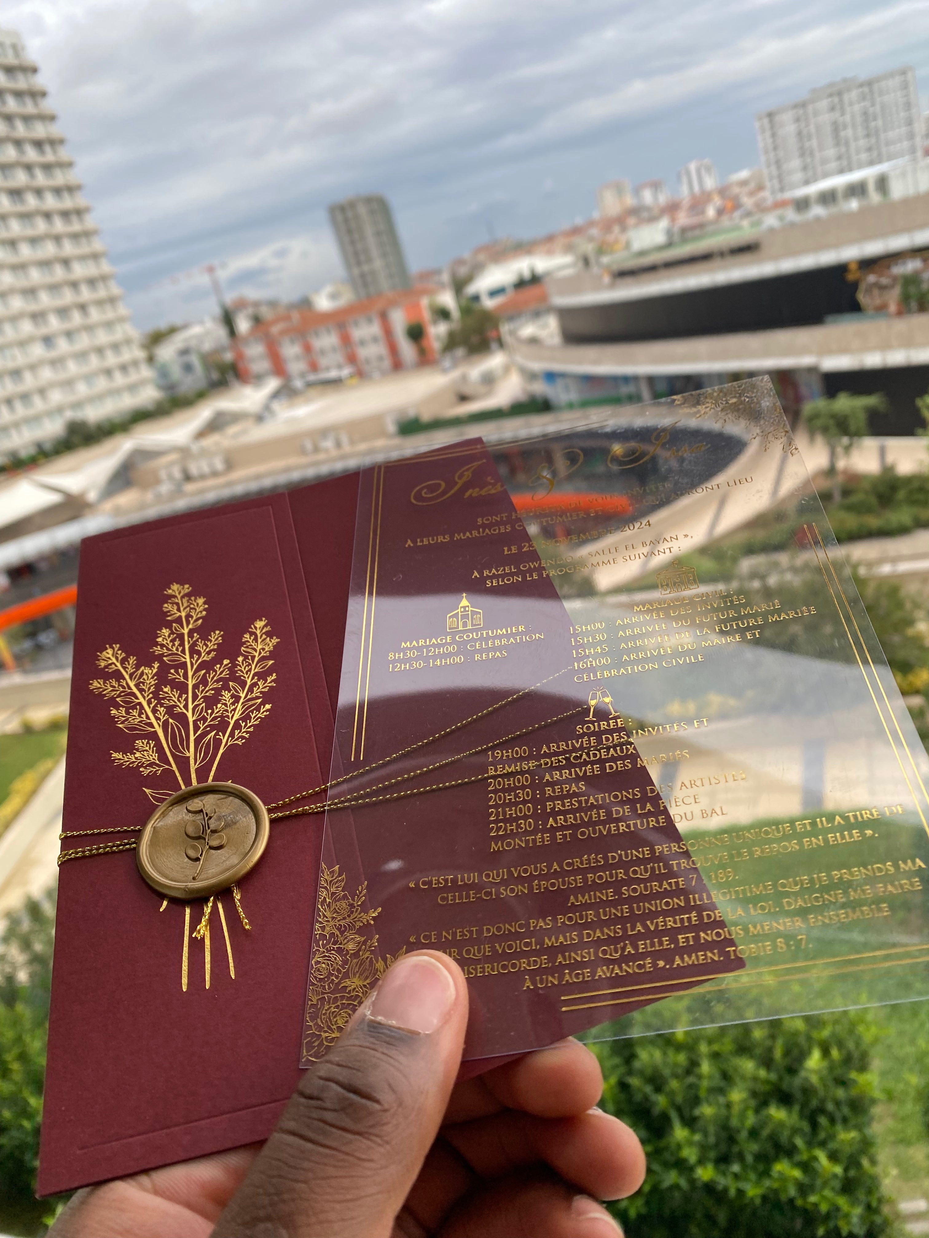 Elegant and Refined Invitation