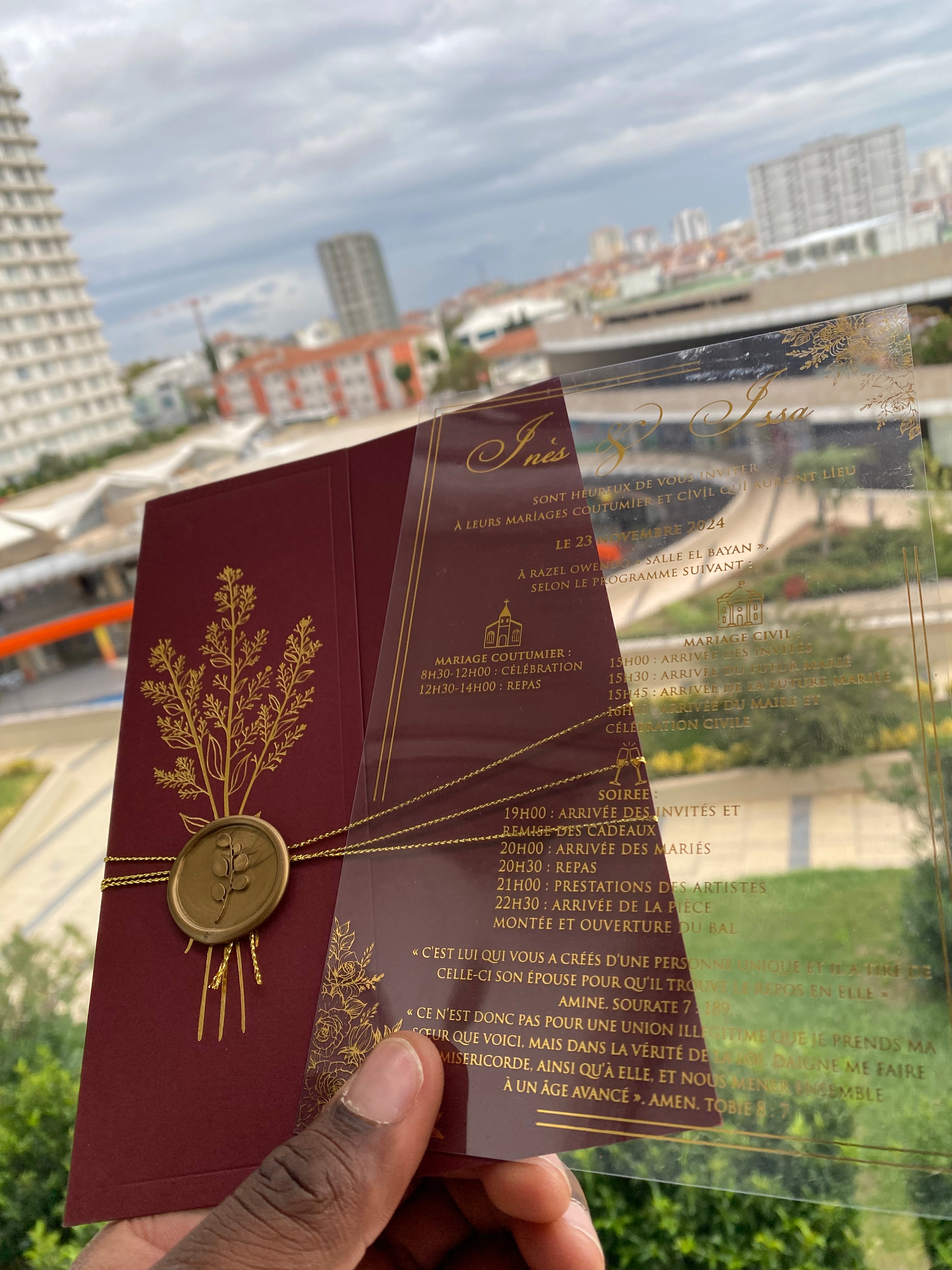 Elegant and Refined Invitation