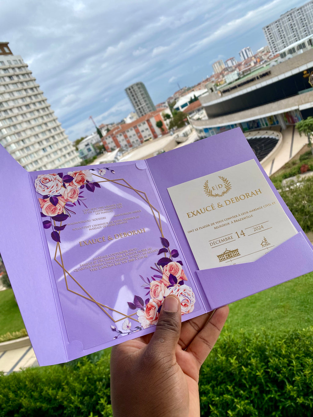 Luxury Acrylic Invitation