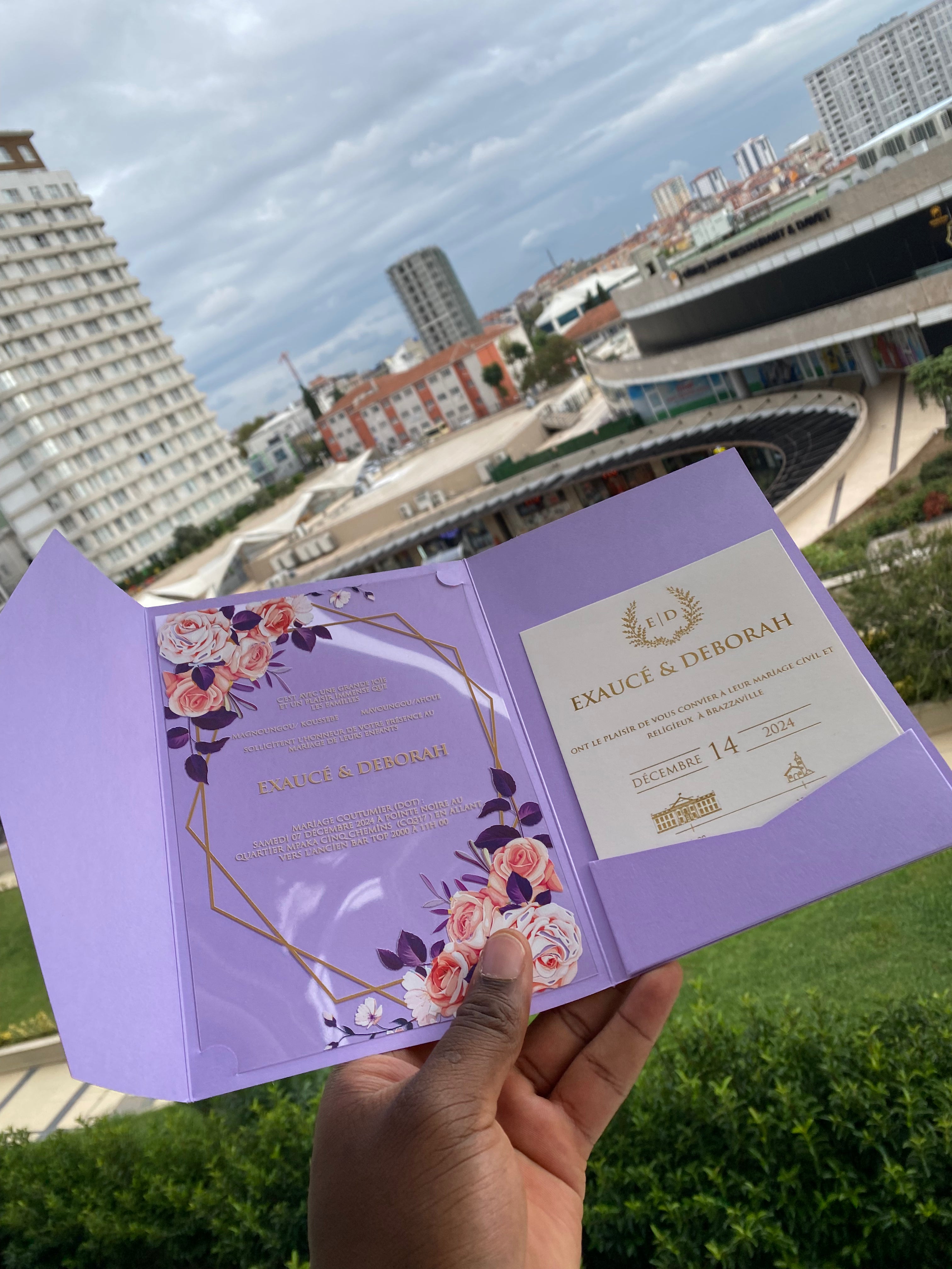 Luxury Acrylic Invitation