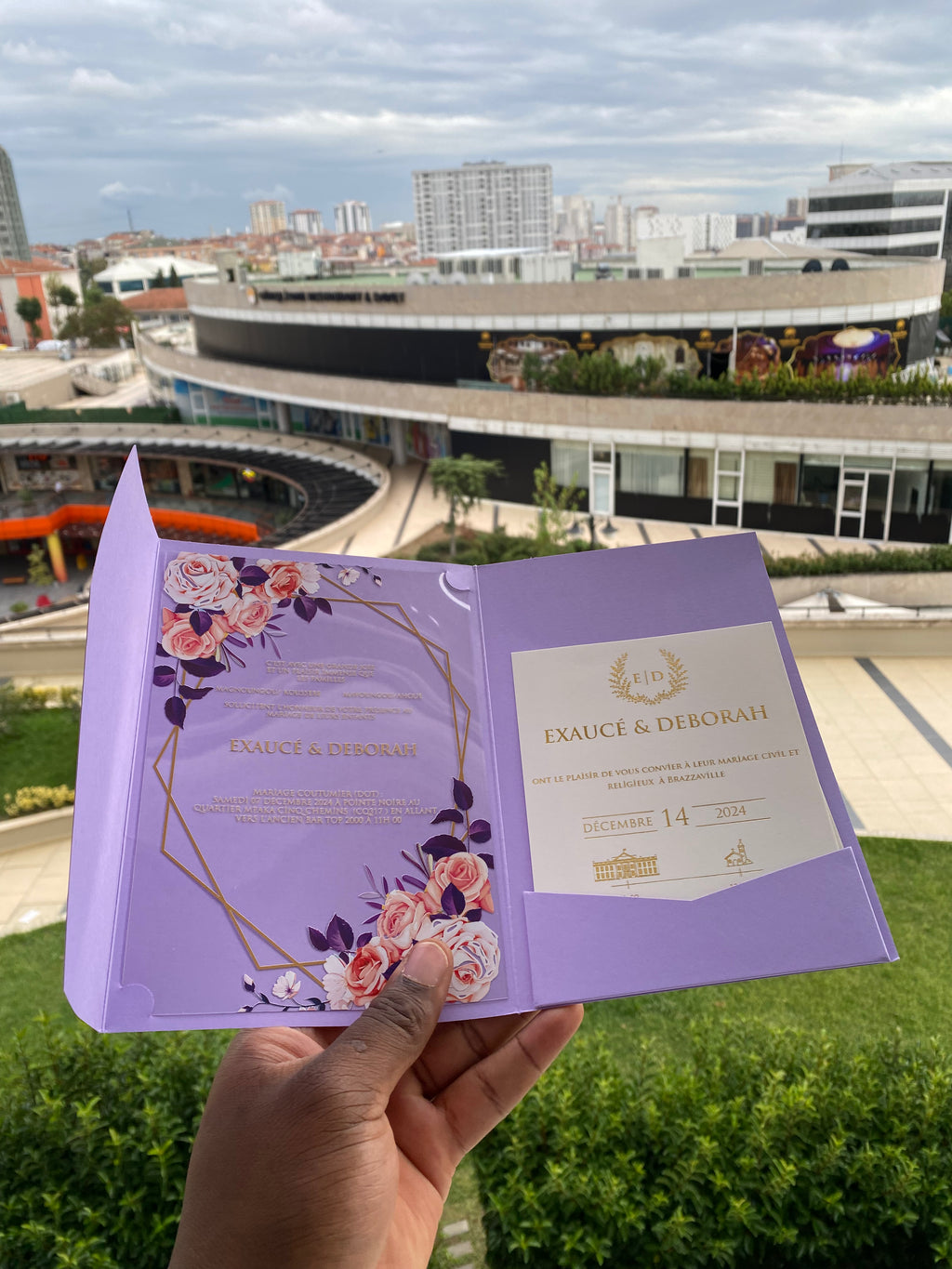 Luxury Acrylic Invitation