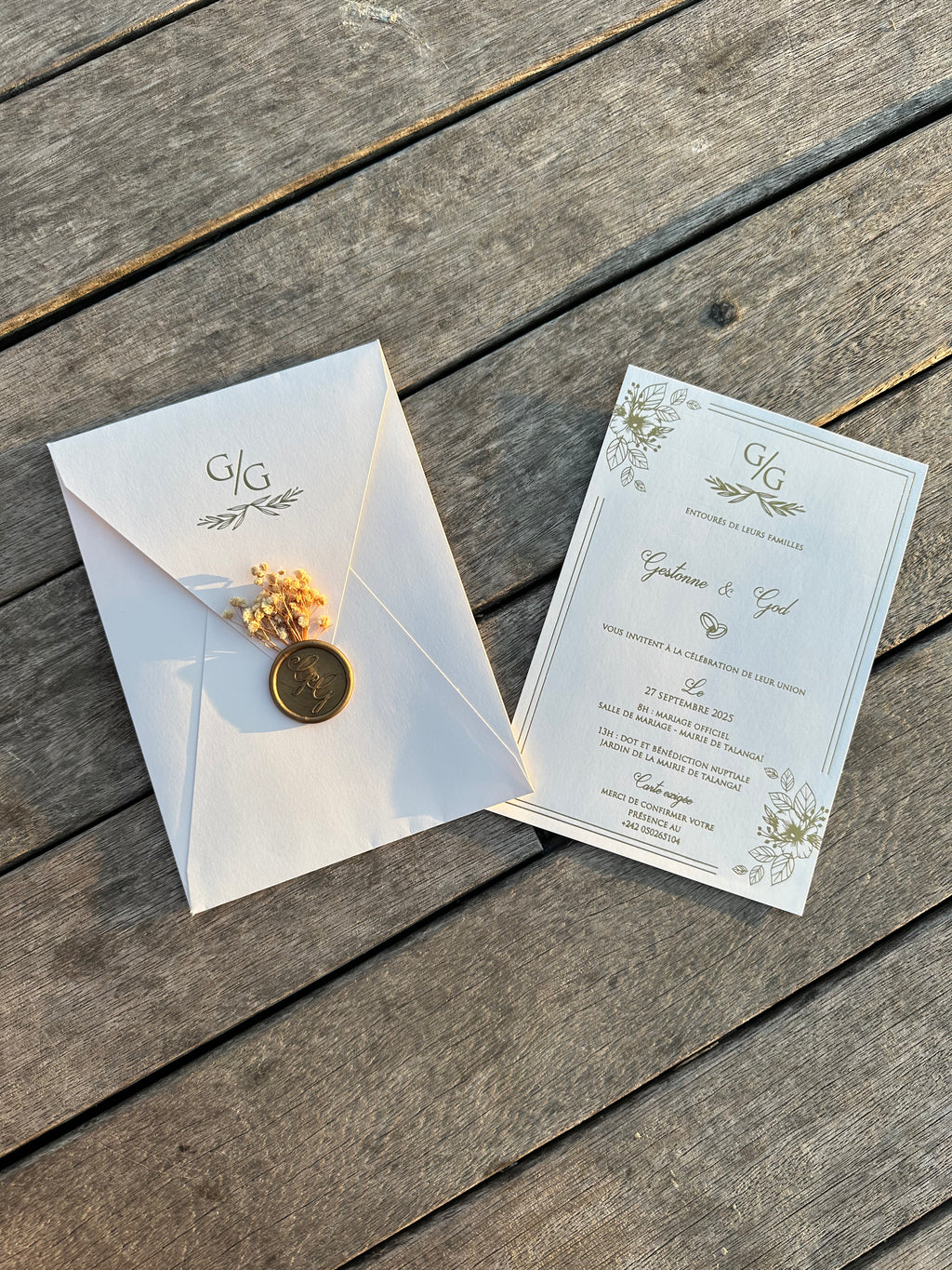 Elegant and Refined Invitation