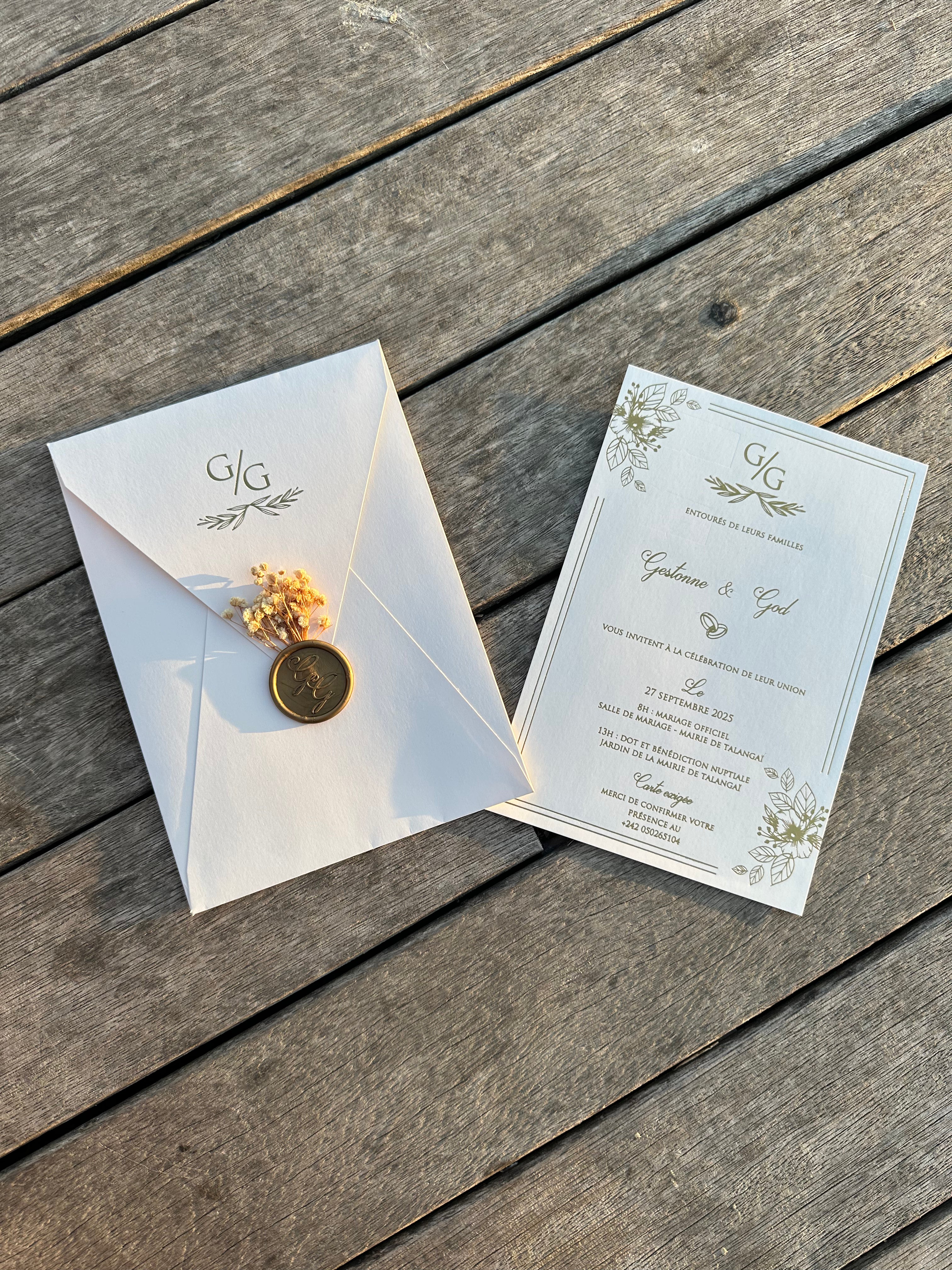 Elegant and Refined Invitation