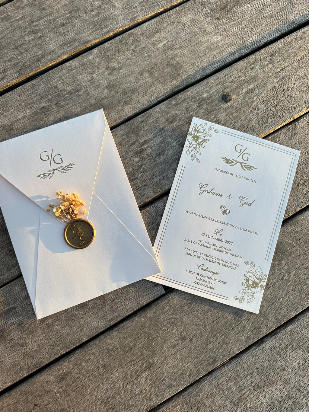 Elegant and Refined Invitation
