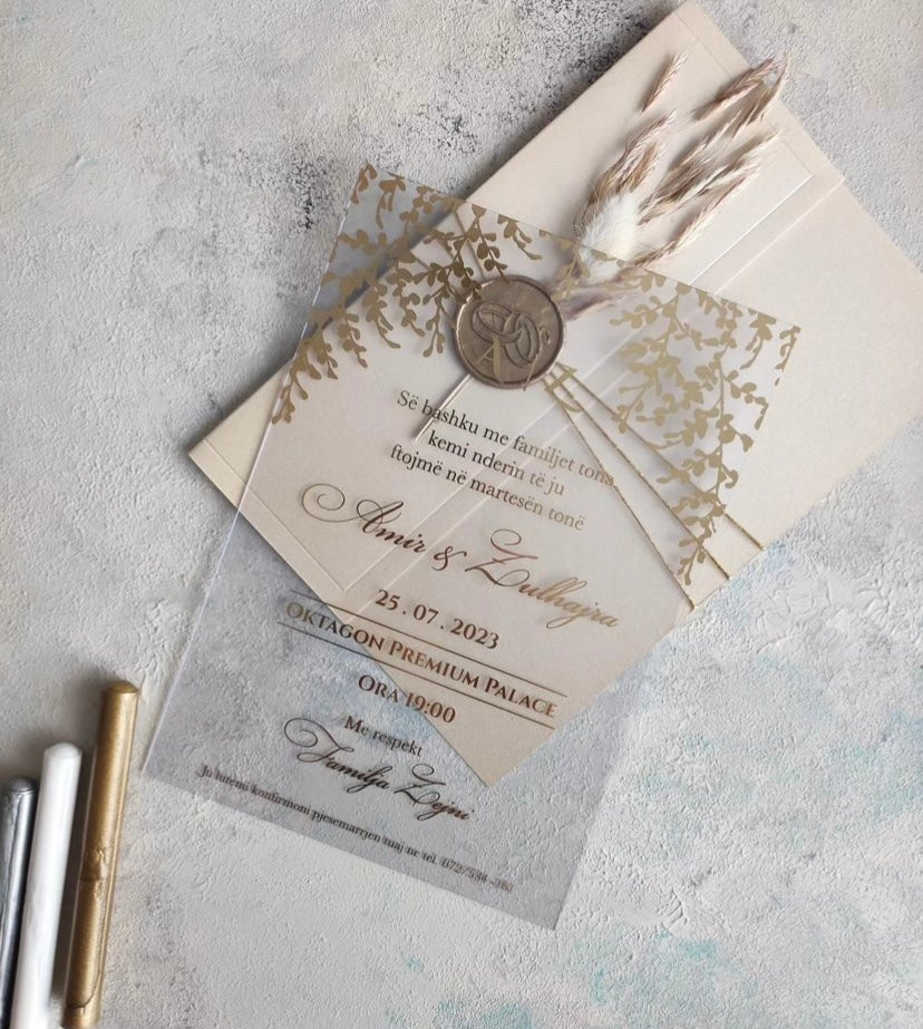Elegant and Refined Invitation