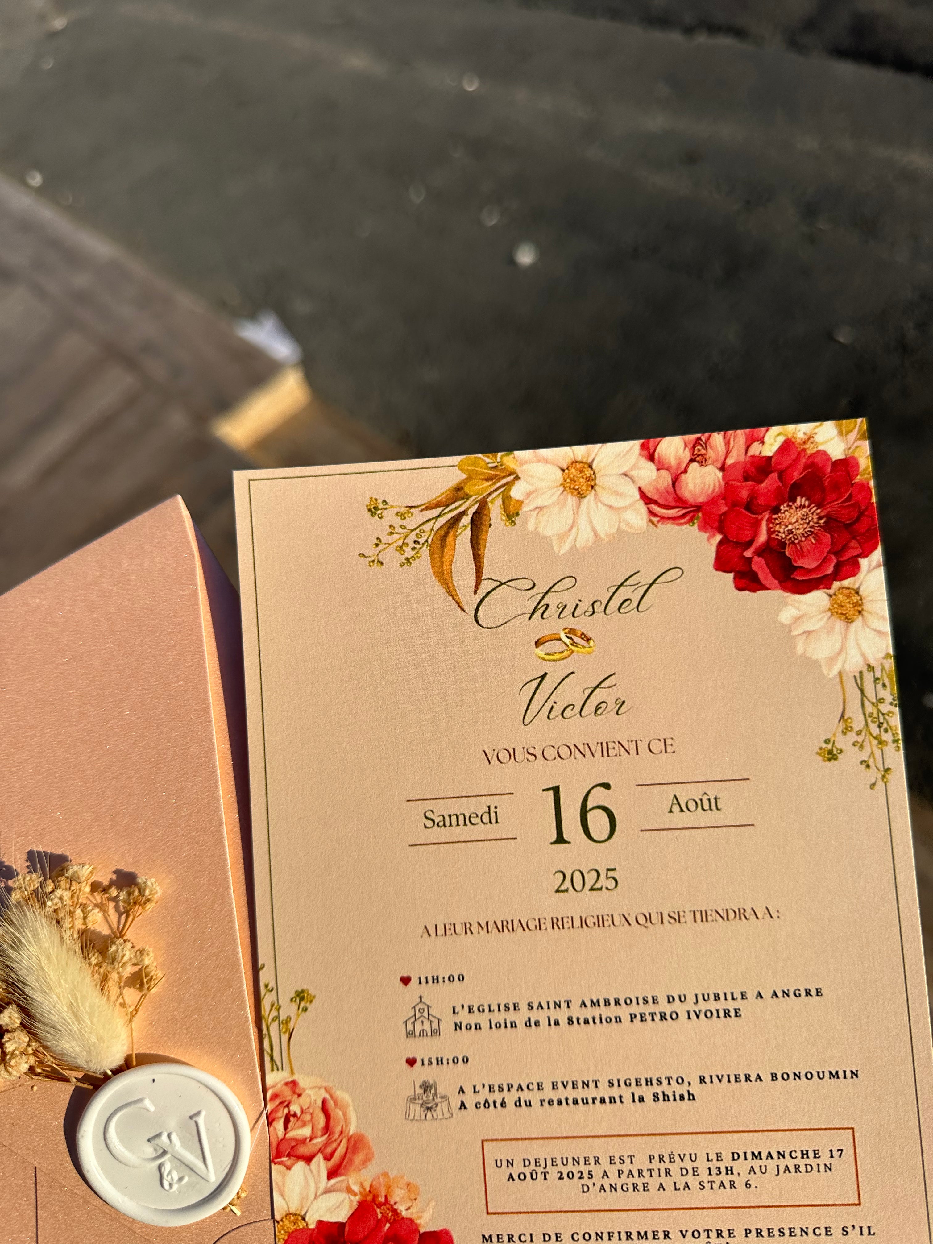 Elegant and Refined Invitation