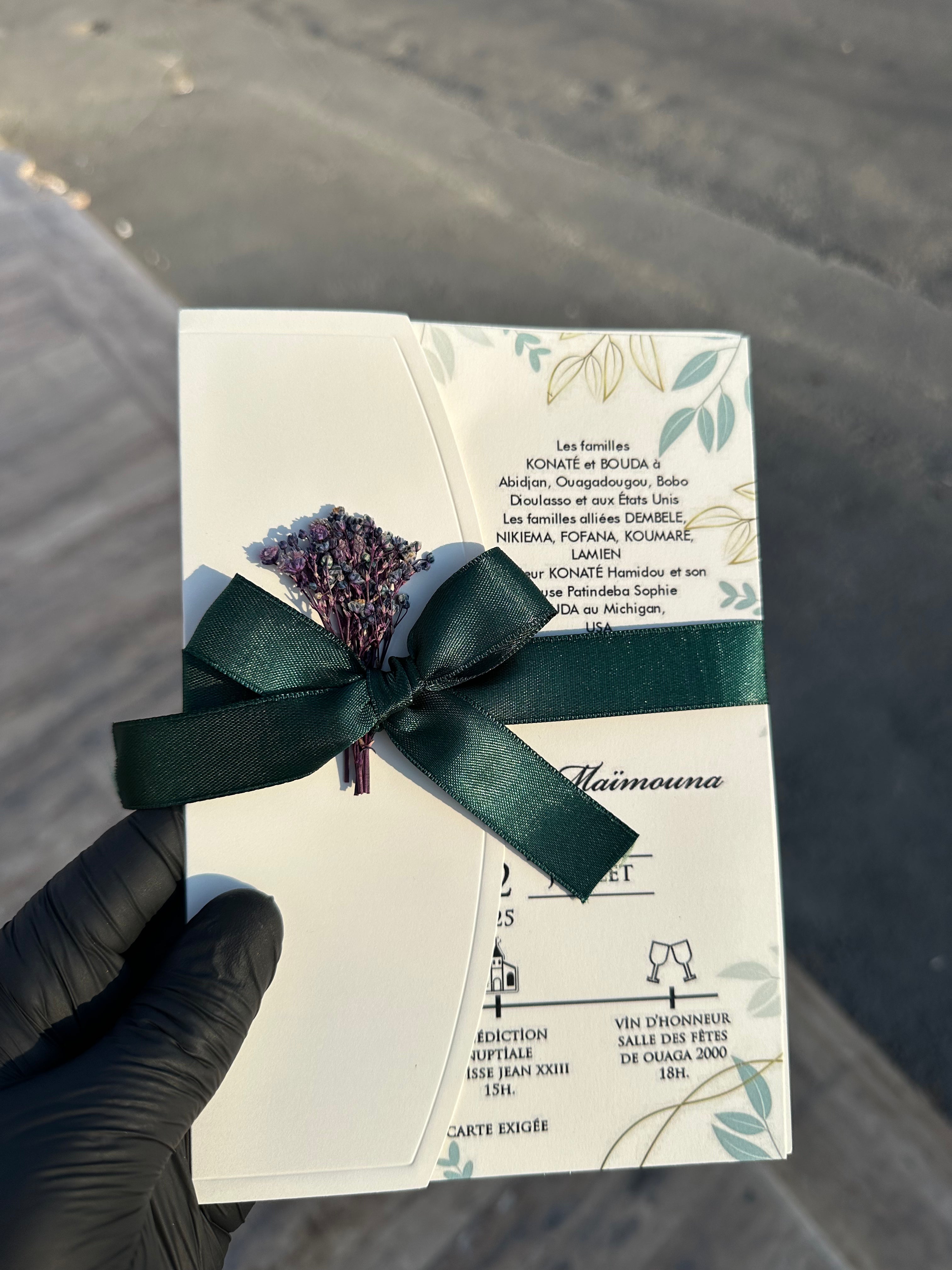 Elegant and Refined Invitation