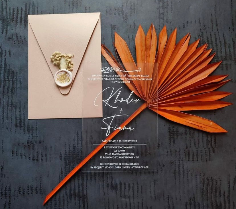 Elegant and Refined Invitation