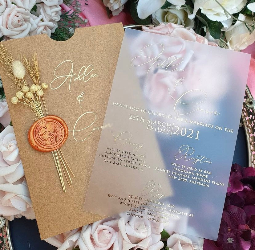 Elegant and Refined Invitation