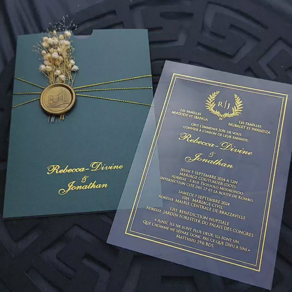 Elegant and Refined Invitation