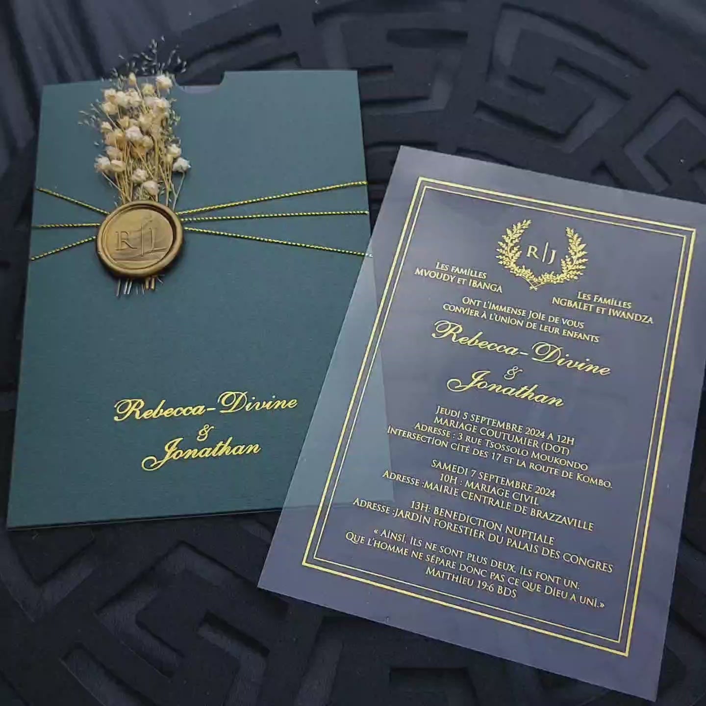 Elegant and Refined Invitation