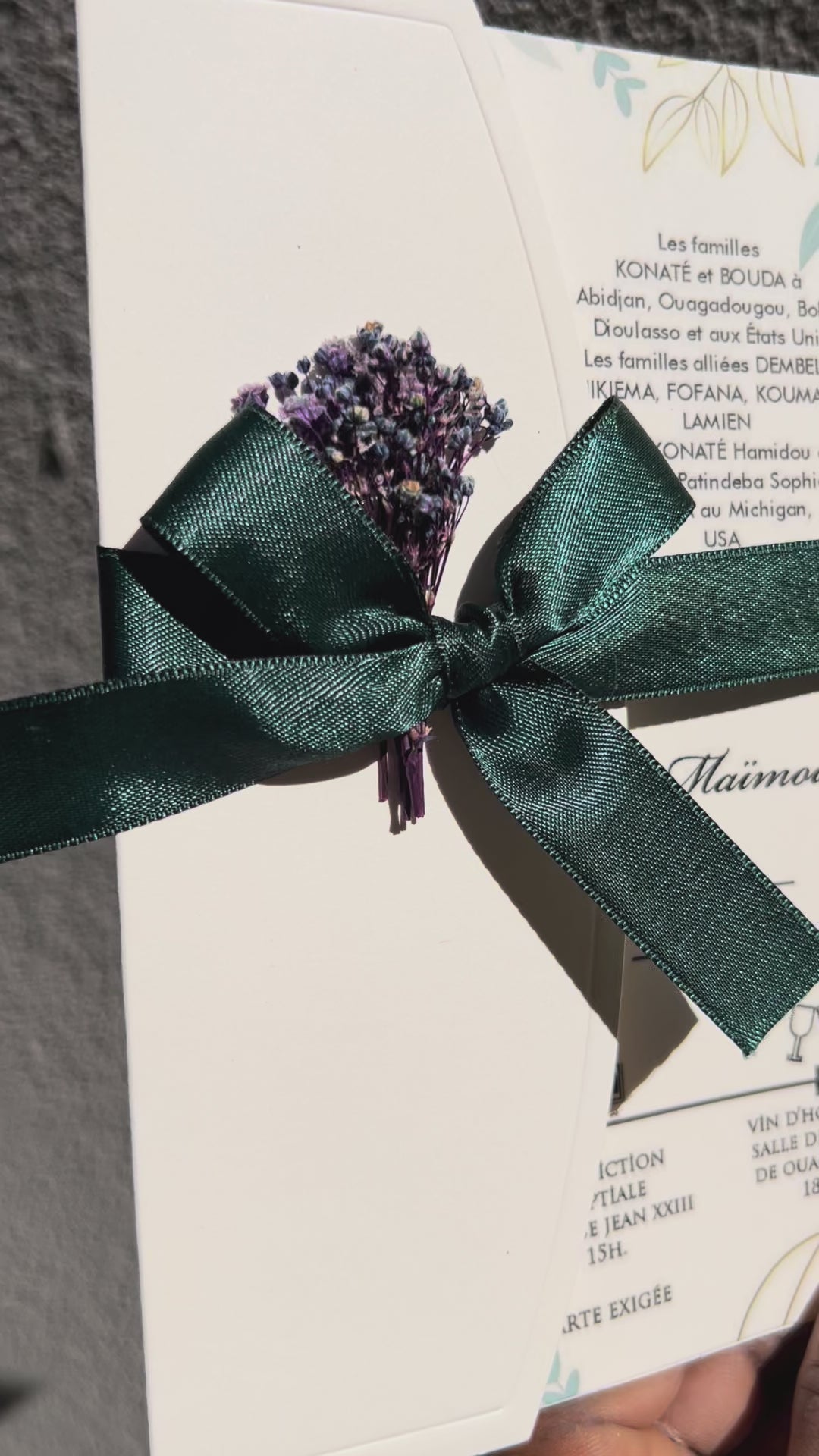 Elegant and Refined Invitation