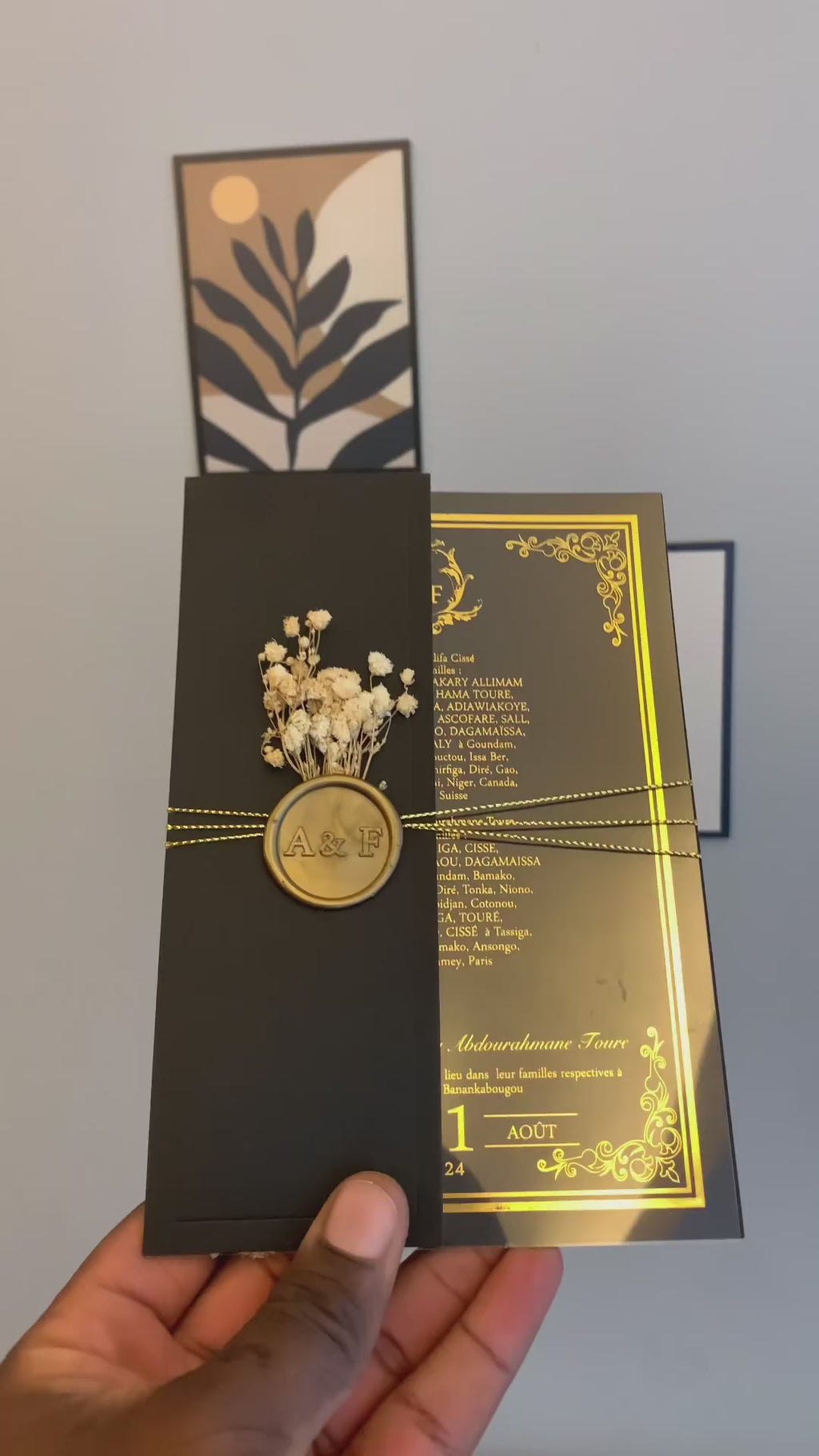 Elegant and Refined Invitation