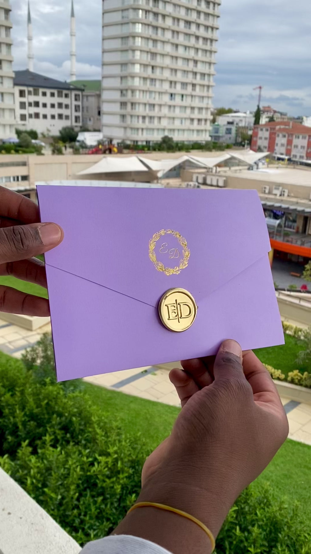 Luxury Acrylic Invitation