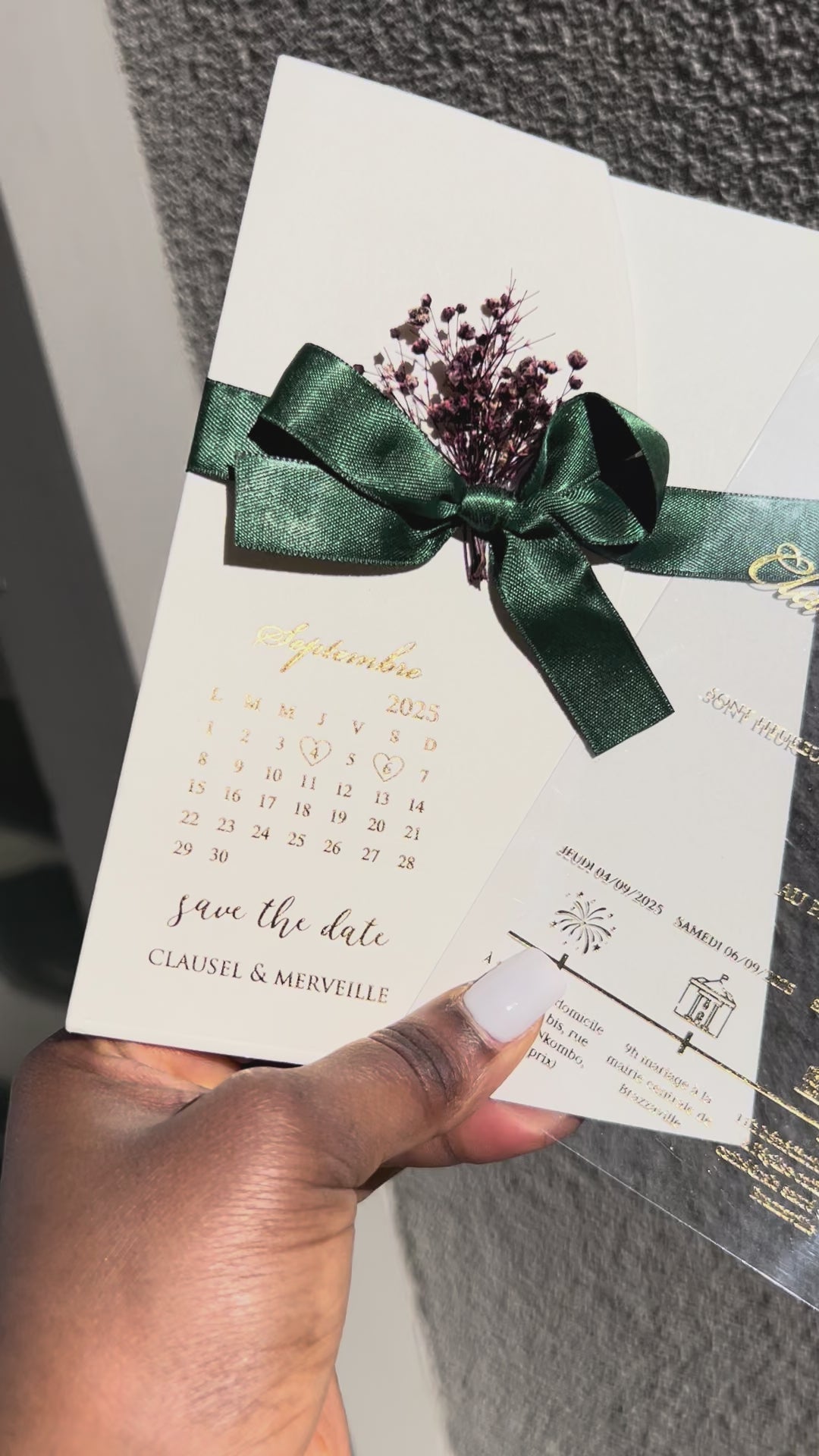 Elegant and Refined Invitation