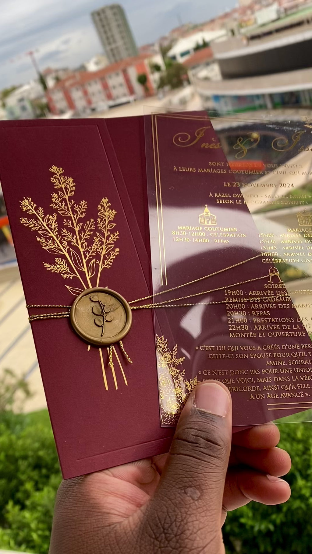 Elegant and Refined Invitation